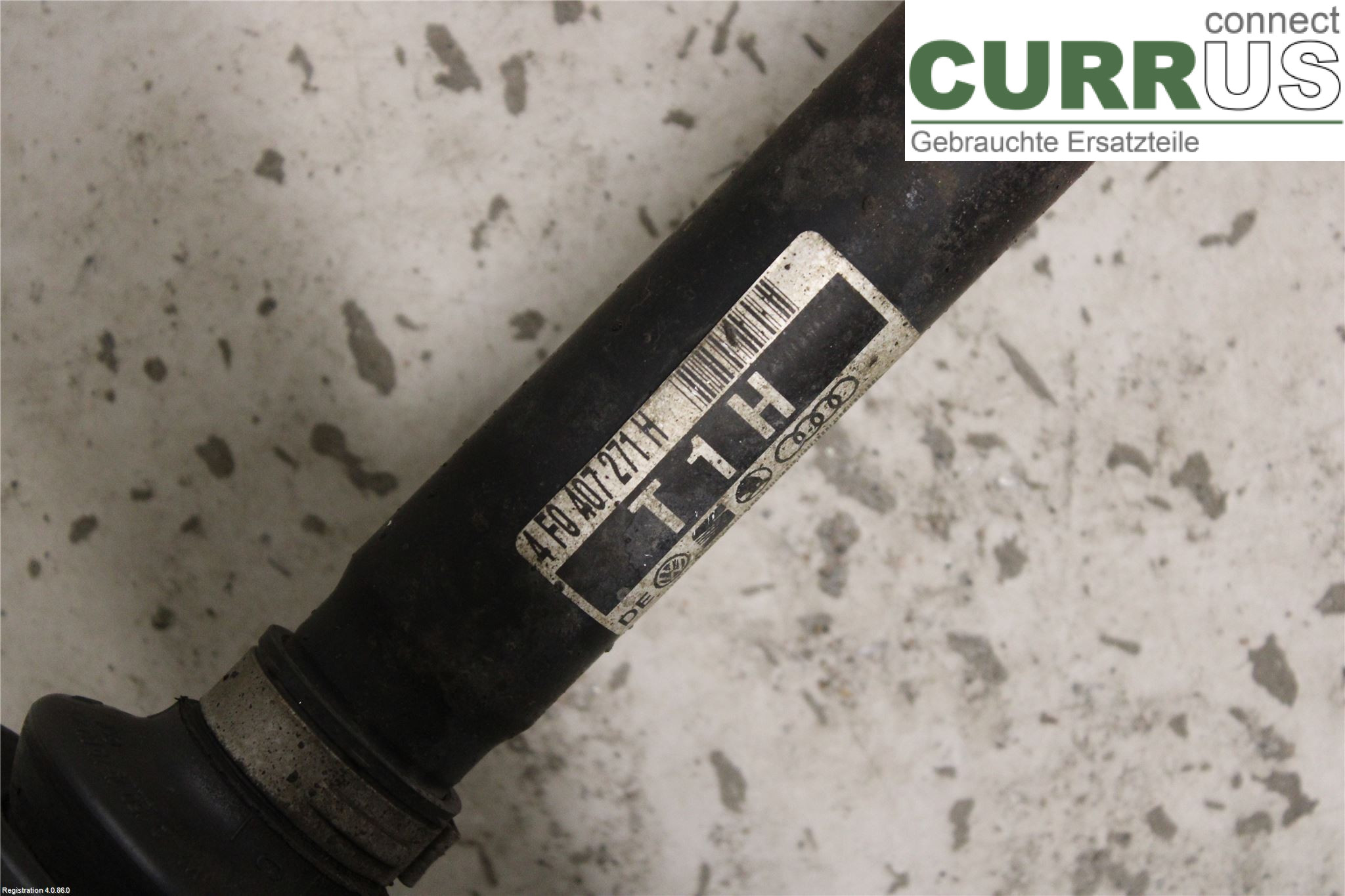 AUDI A6/S6     05-11 Front axle assembly (4WD) 4F0407271H BDW
