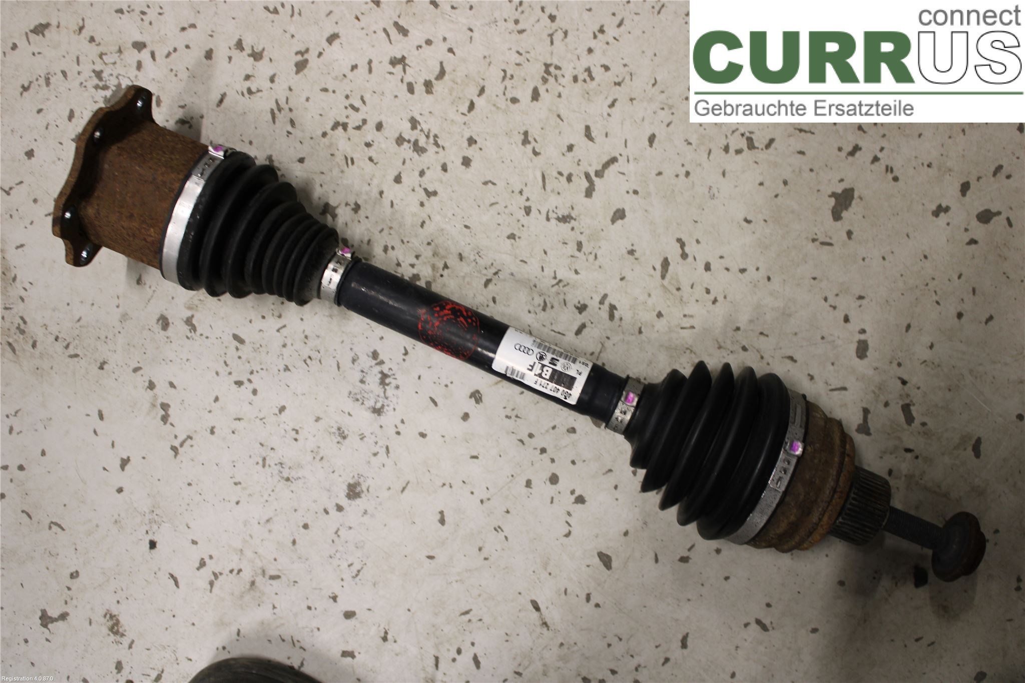 AUDI A6 ALLROAD 4G 12-18 Front axle assembly (4WD) 4G0407271F CRTE