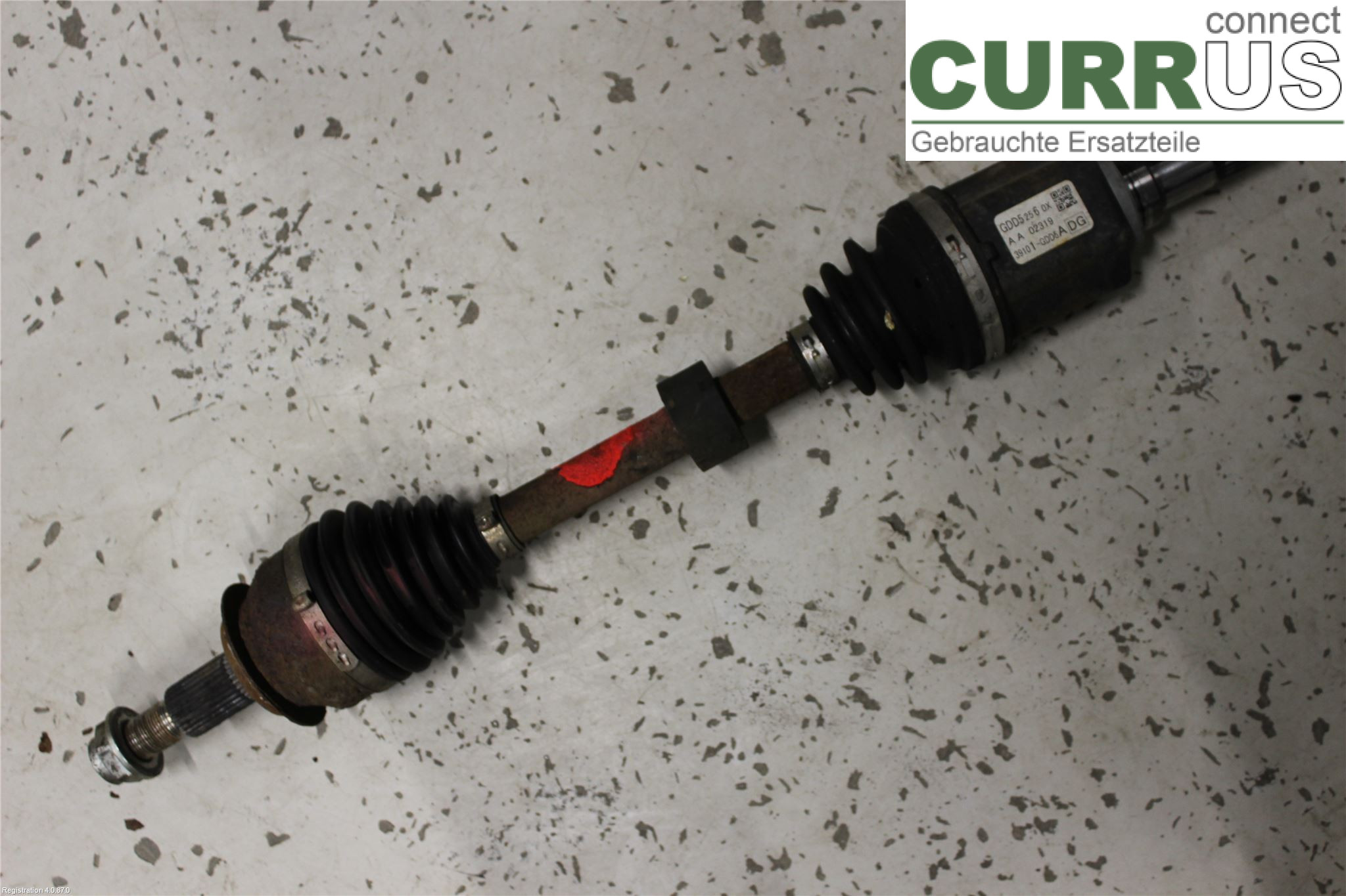 MAZDA CX-3 Front axle assembly (4WD) GDD5-25-60X PE-VPS