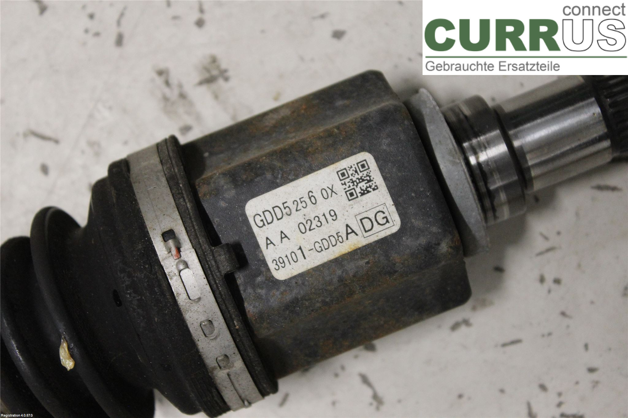 MAZDA CX-3 Front axle assembly (4WD) GDD5-25-60X PE-VPS