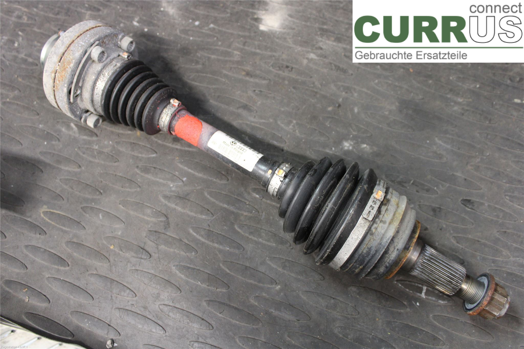 VW TOUAREG 7P 11-18 Front axle assembly (4WD) 7P0 407 271 C CVWA