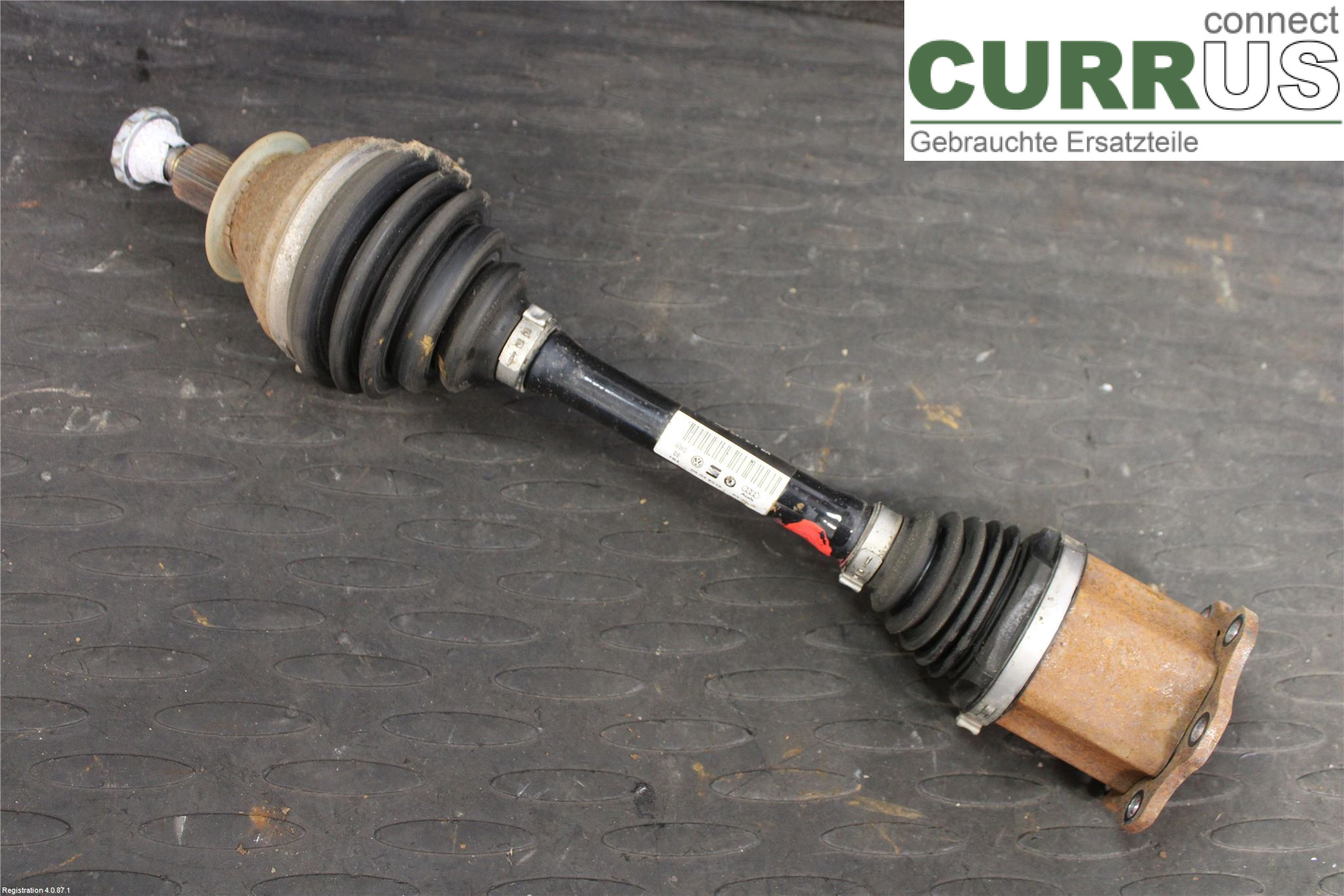 VW T-CROSS  19- Front axle assembly (4WD)  2Q0 407 451 KX DKRF