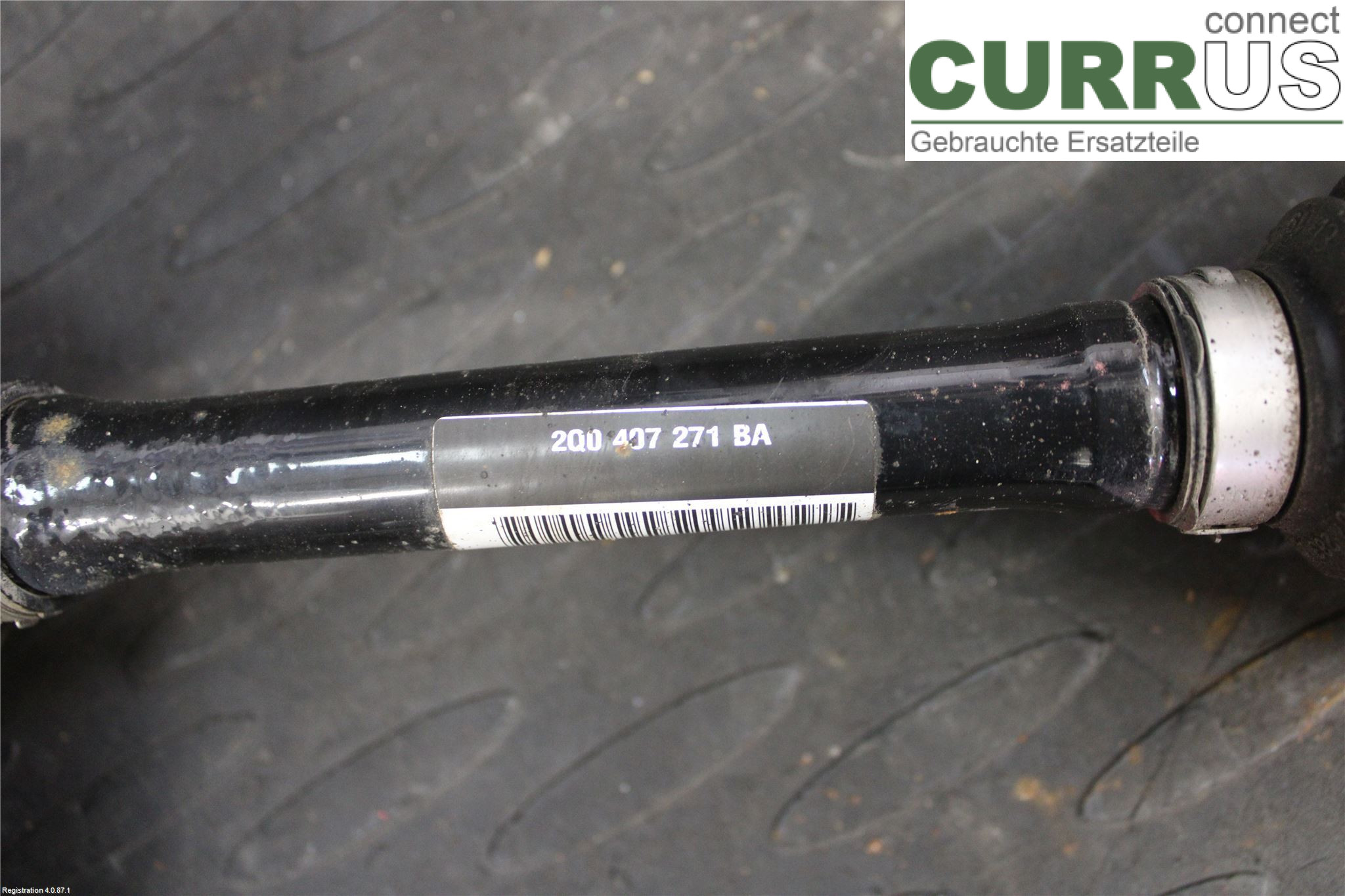 VW T-CROSS  19- Front axle assembly (4WD)  2Q0 407 451 KX DKRF