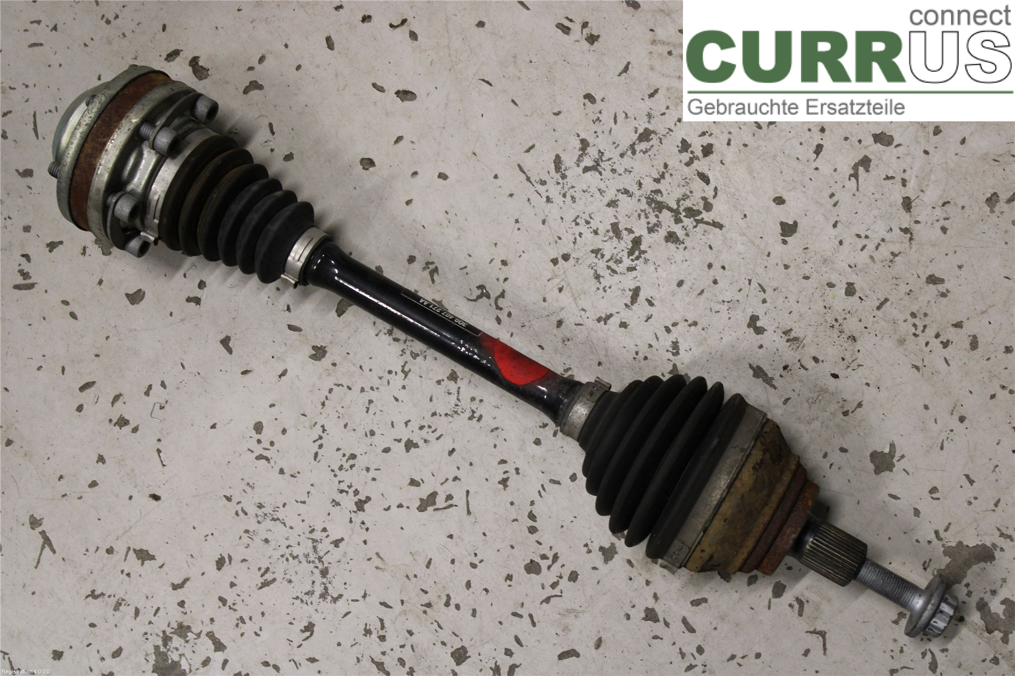 VW PASSAT  15-19 Front axle assembly (4WD) 3Q0 407 271 AA DADA