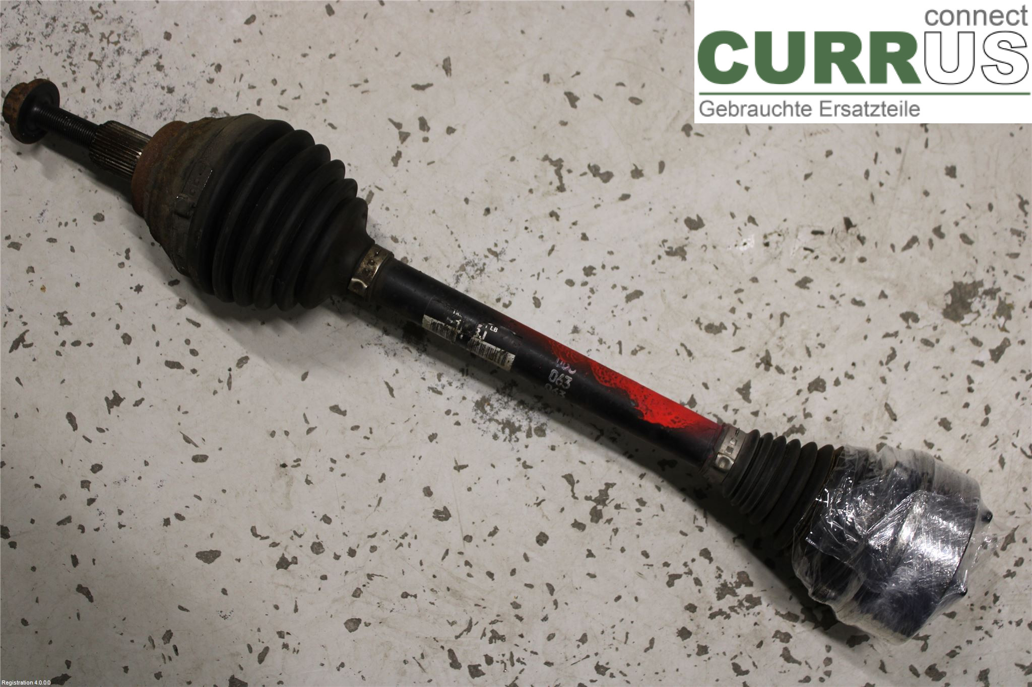 VW GOLF PLUS/CROSS GOLF 04-14 Front axle assembly (4WD) 1K0 407 271 LB CAYC