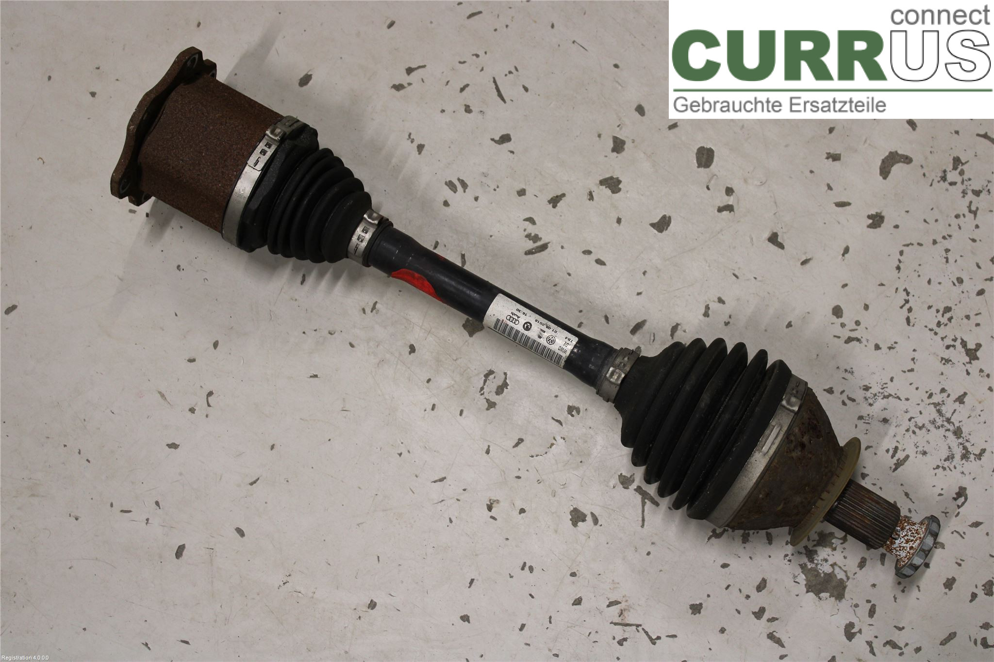 VW POLO VI 18- Front axle assembly (4WD) 2Q0 407 271 AK CHZL