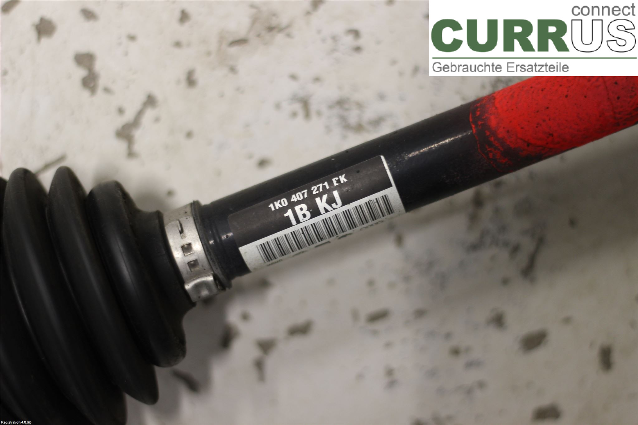 VW GOLF SPORTSVAN 15-20 Front axle assembly (4WD) 1K0 407 271 BK CYVB