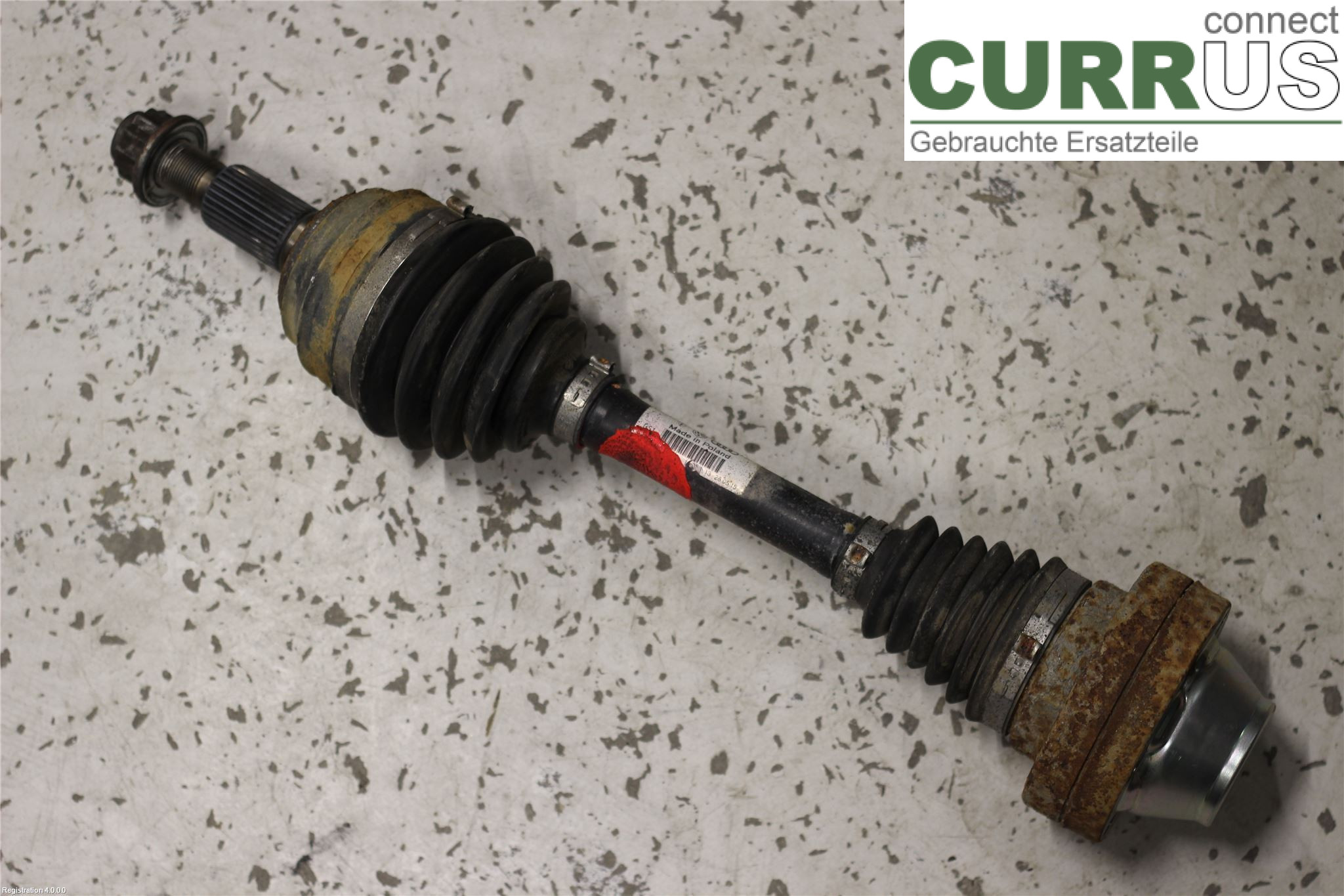 VW TOUAREG 7P 11-18 Front axle assembly (4WD) 7P0 407 271 C CVWA