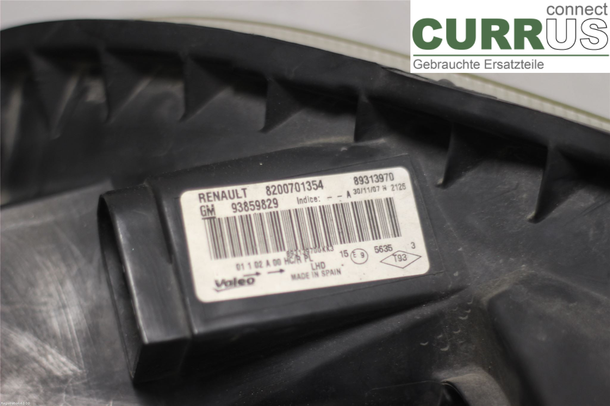 OPEL VIVARO 01-14 Manuel gearkasse 4-trins 93859829 M9R-780