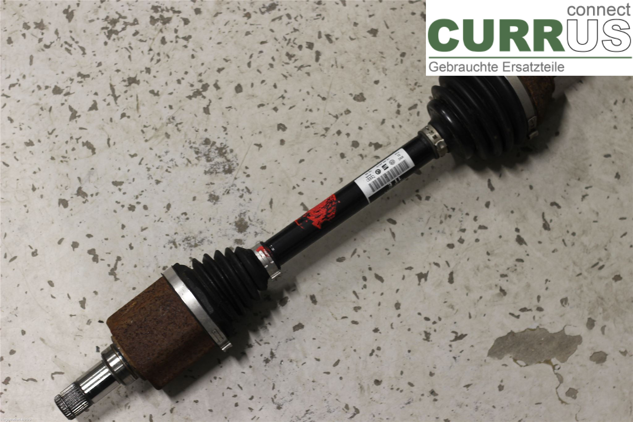AUDI A1/S1  11-18 Front axle assembly (4WD) 6C0 407 271 T CHZB