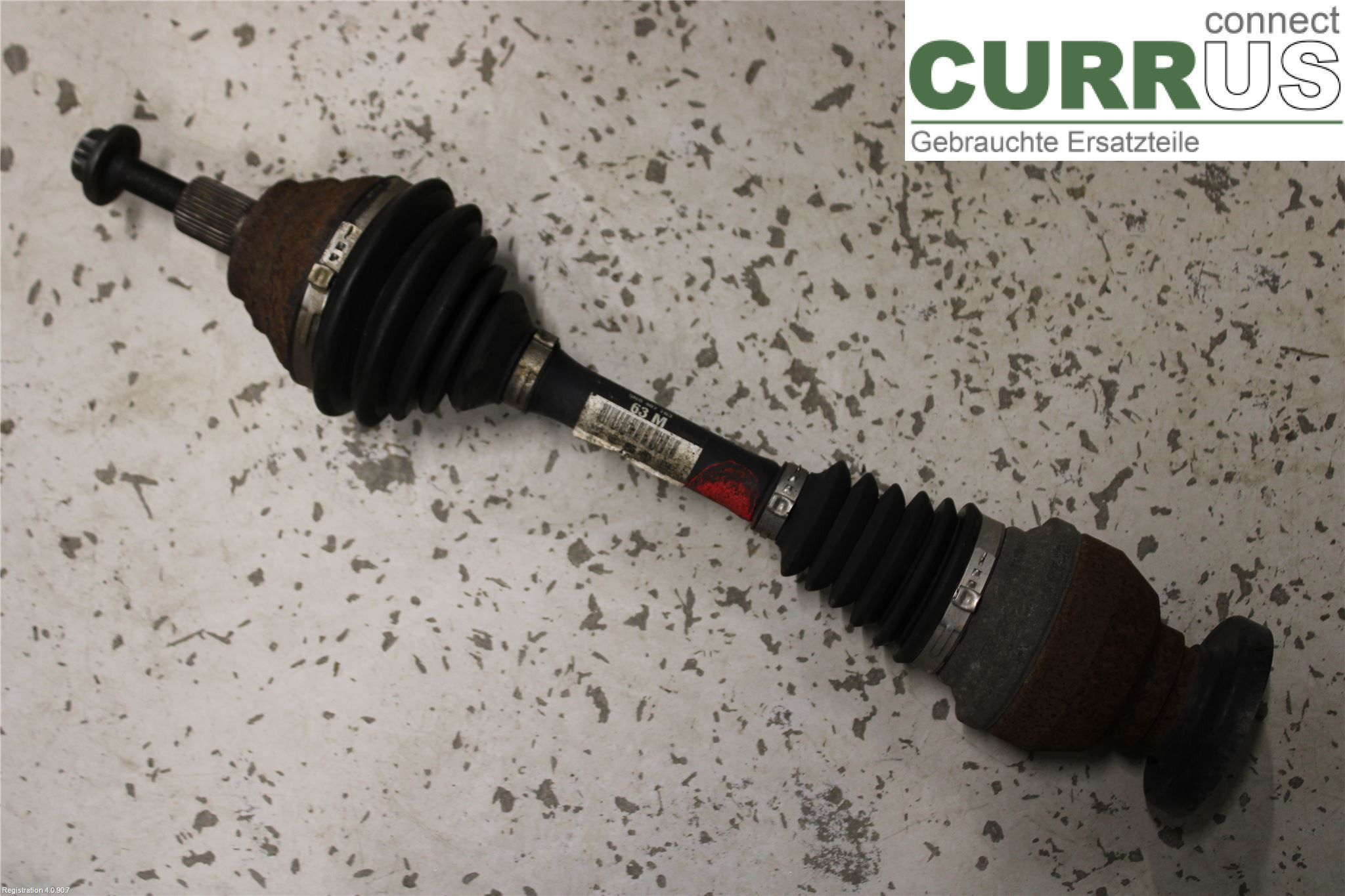 VW TIGUAN 07-16 Front axle assembly (4WD) 5N0 407 761 Q CAVA