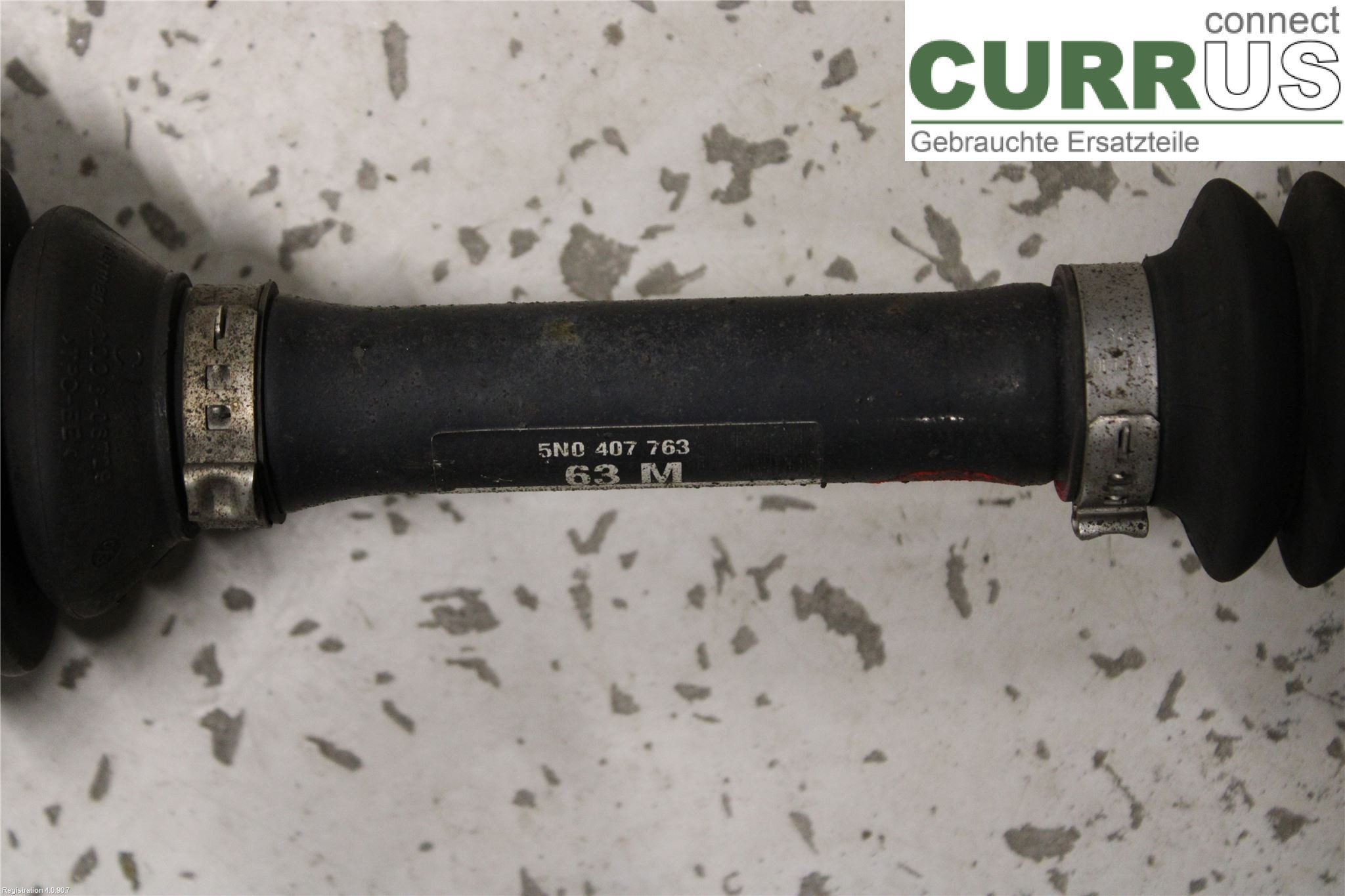VW TIGUAN 07-16 Front axle assembly (4WD) 5N0 407 761 Q CAVA