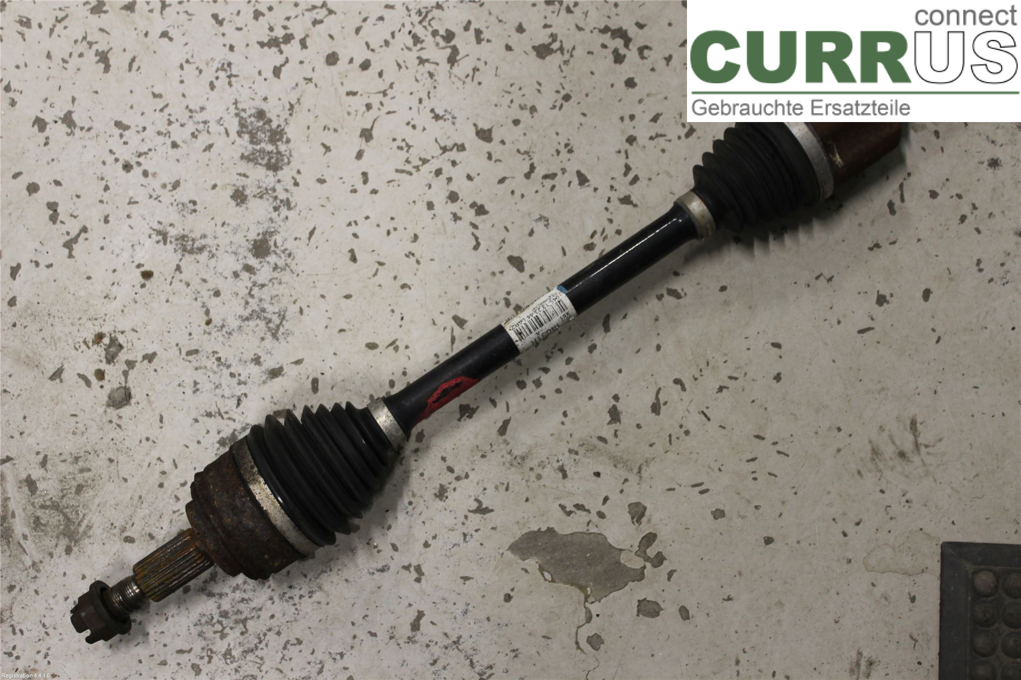 RENAULT KANGOO II  08-14 Front axle assembly (4WD) 391014031R 5AM40