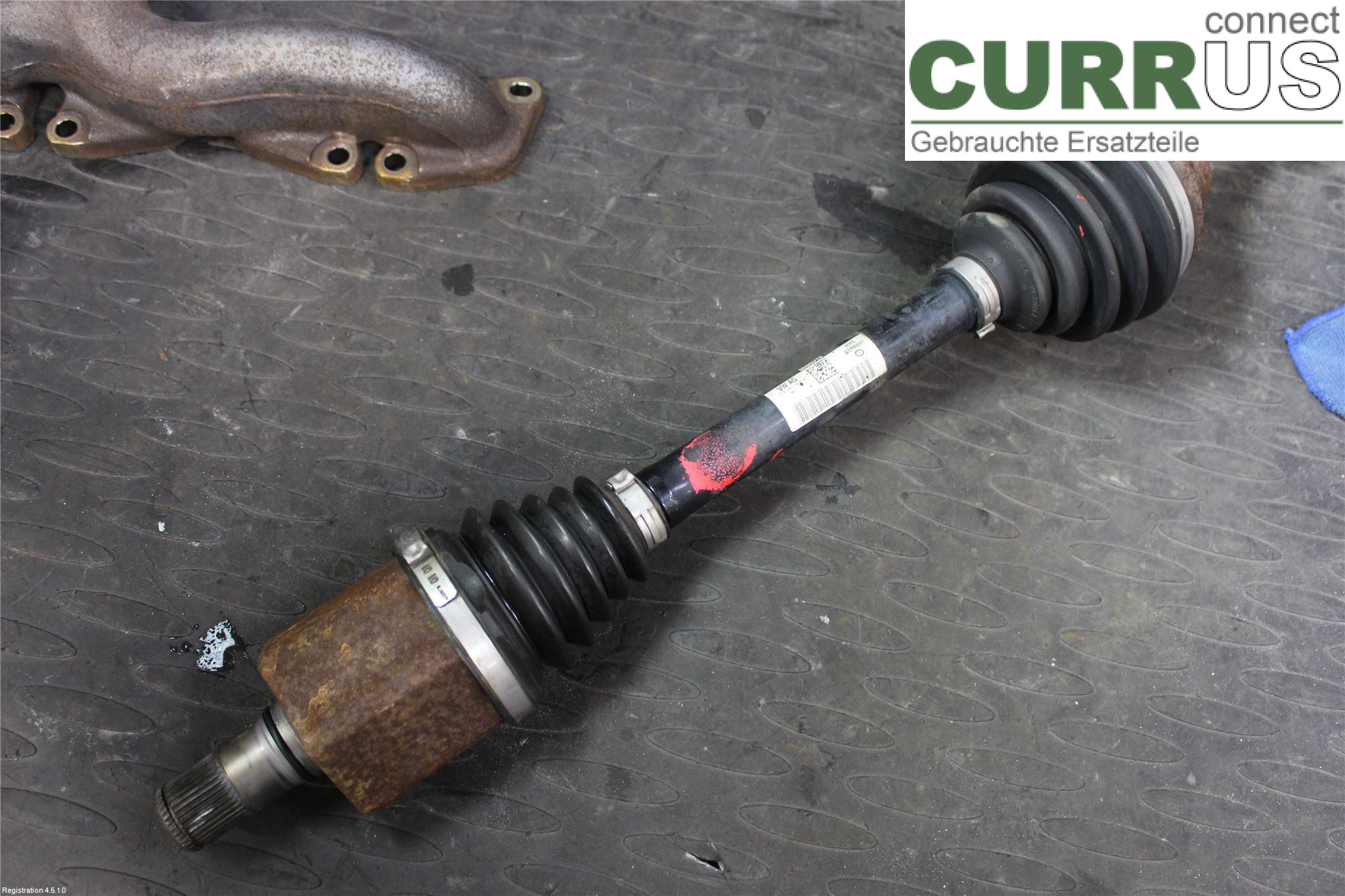 SKODA KODIAQ 17-24 Front axle assembly (4WD) 3Q0407271CD DTUA