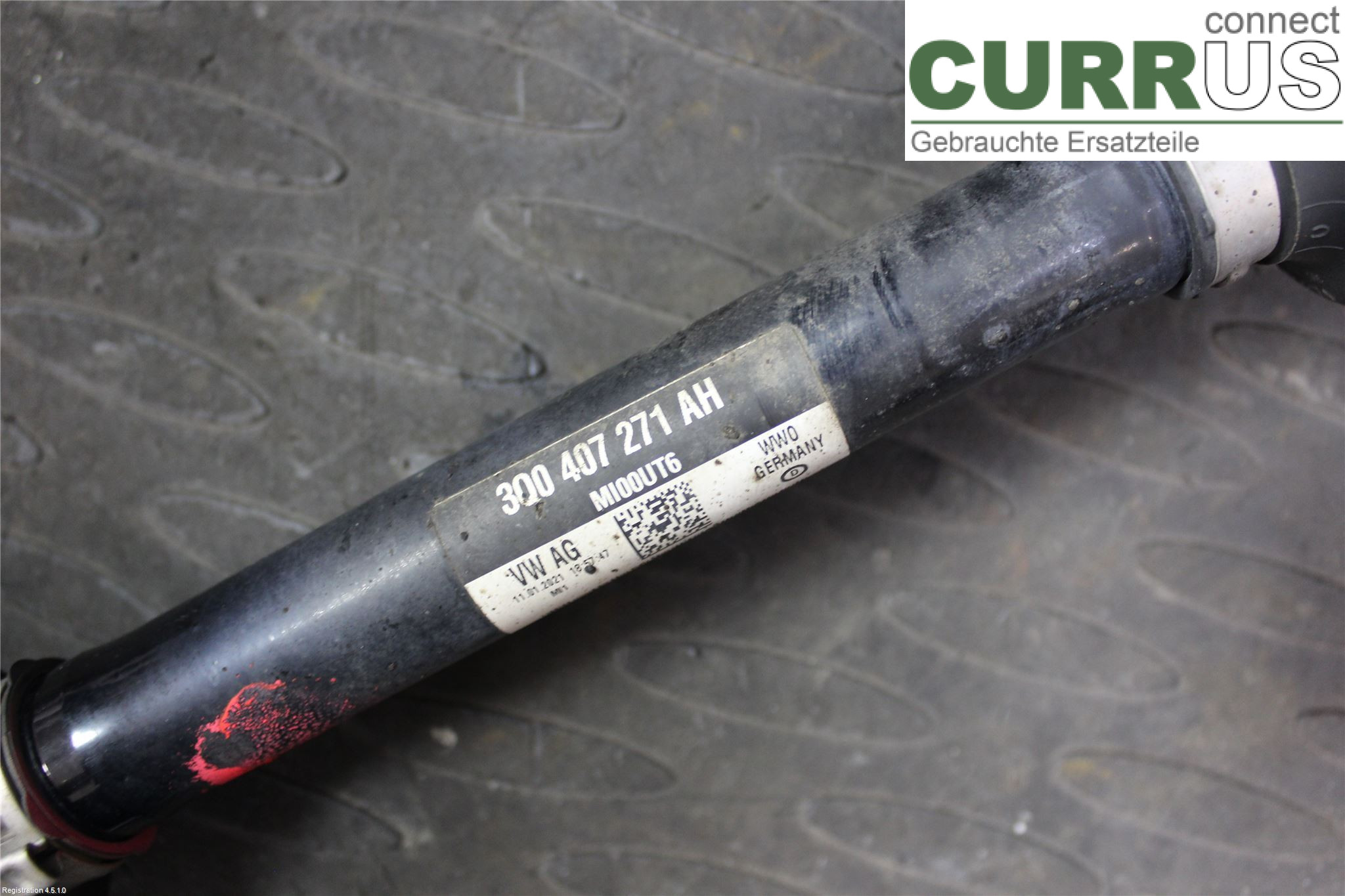 SKODA KODIAQ 17-24 Front axle assembly (4WD) 3Q0407271CD DTUA
