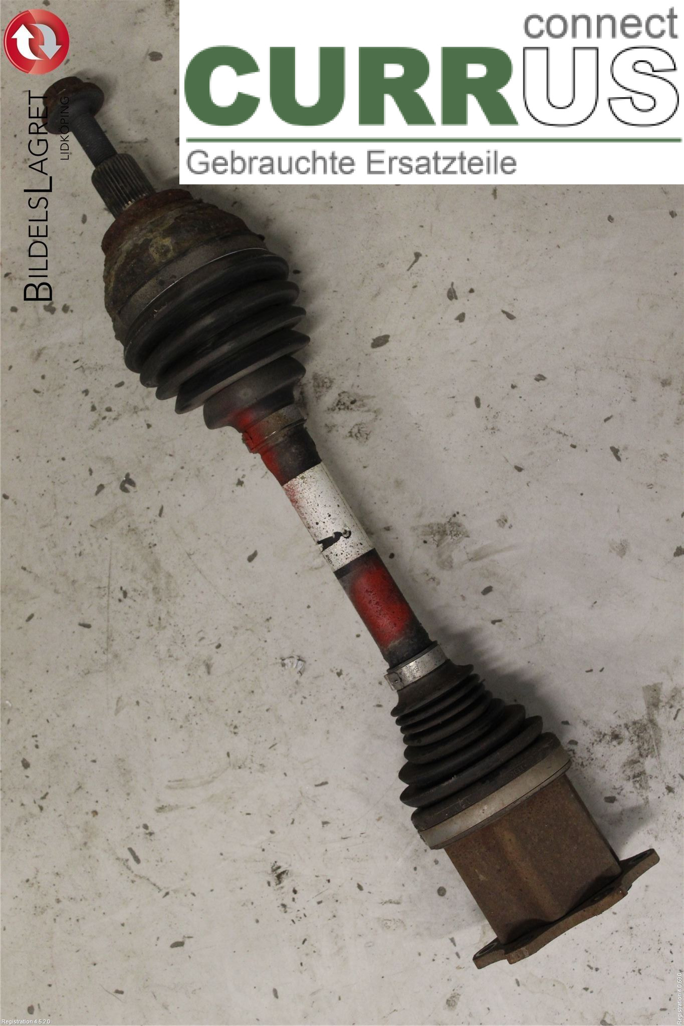 VW SHARAN      11- Front axle assembly (4WD) 7N0407763A CFFB