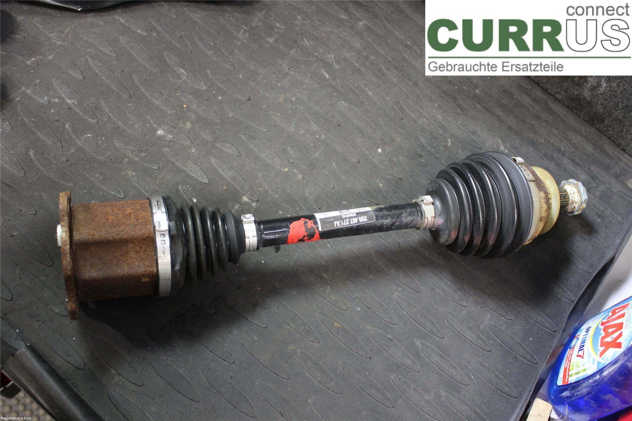 AUDI A1 19- Front axle assembly (4WD) 2Q0407271AJ DKRF