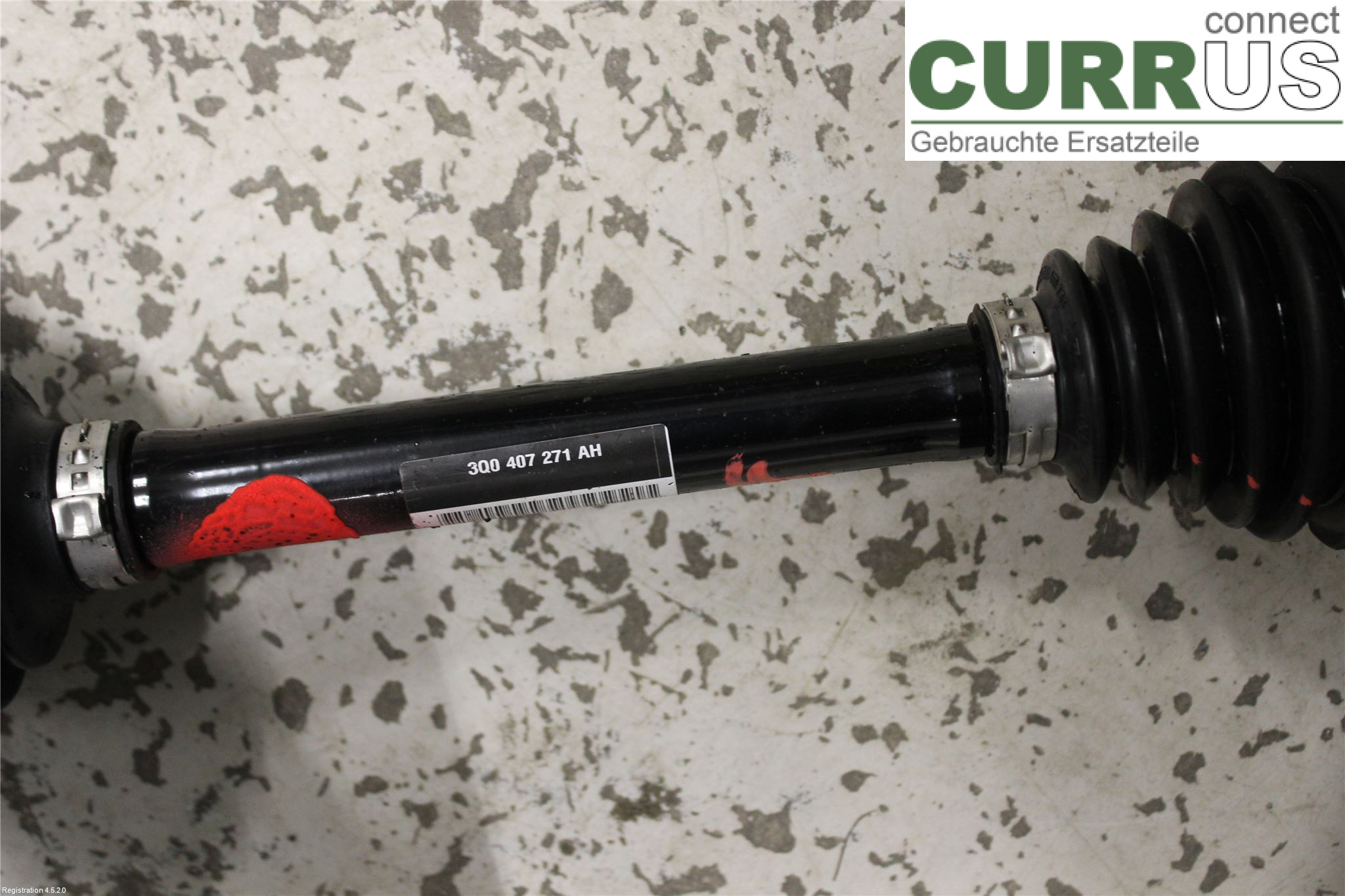 VW PASSAT  15-19 Front axle assembly (4WD) 3Q0407271CD DFHA