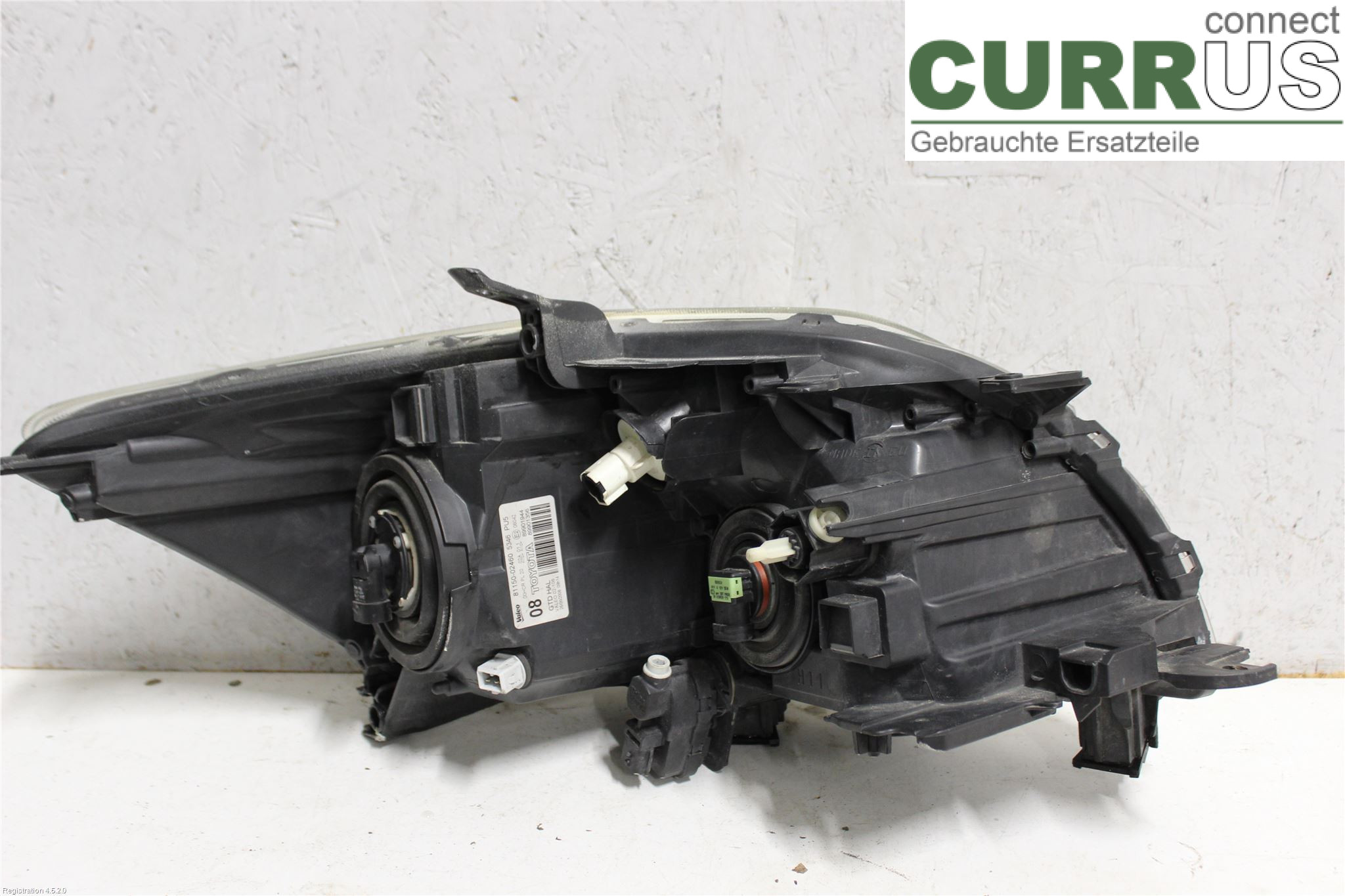 TOYOTA AURIS    07-09 Manual gearbox (4-speed) 8117002460 1ZR-FE