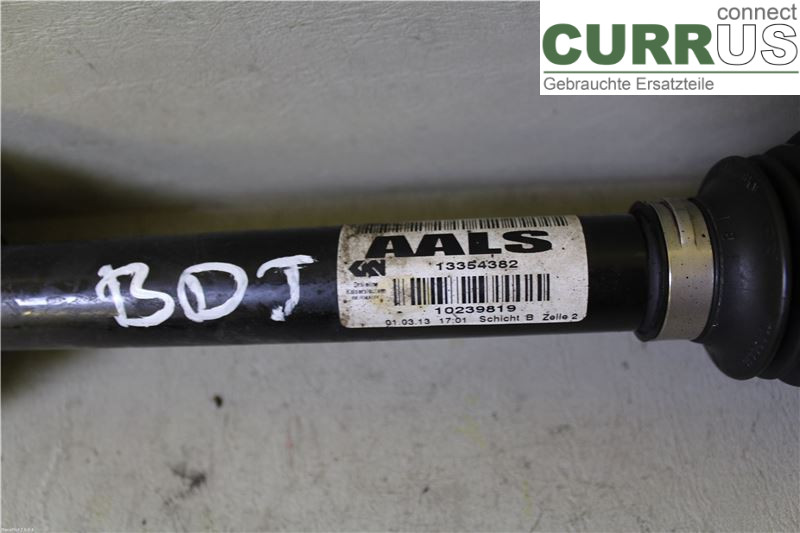 OPEL ASTRA  J    10-15 Vorderachse (4WD) 95520513 A17DTE, A17DTC
