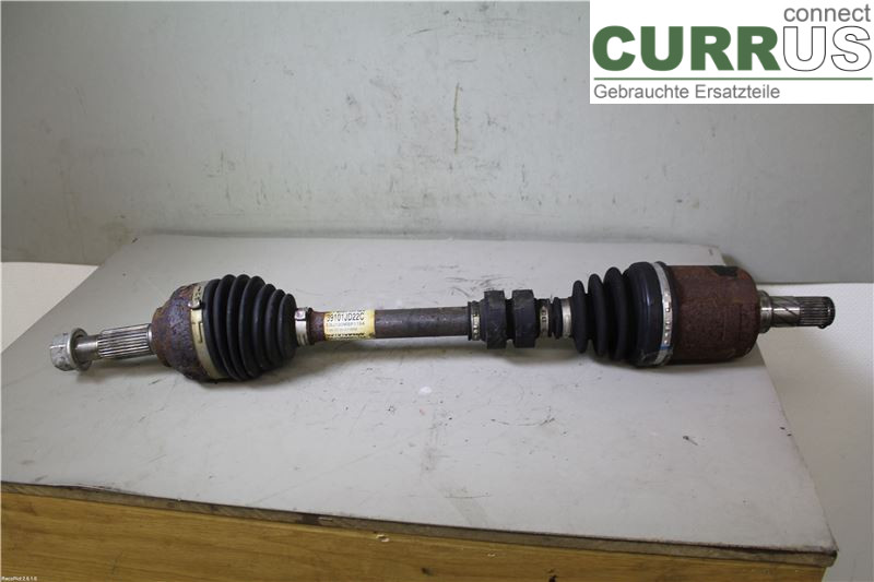 NISSAN QASHQAI   07-10 Front axle assembly (4WD) 39101JG32C MR20DE