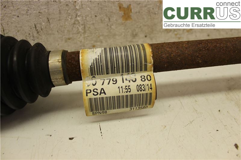 PEUGEOT 308  14-21 Front axle assembly (4WD) 1610205880 9HC