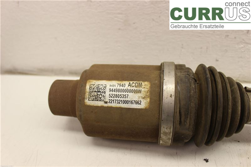 OPEL INSIGNIA  17- Transmissionsdele 95525676 B20NFT