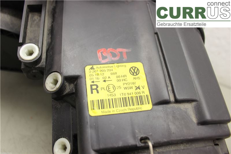 VW TOURAN 03-10 Boîte manuelle 5 vitesses 1T0941006R BMY