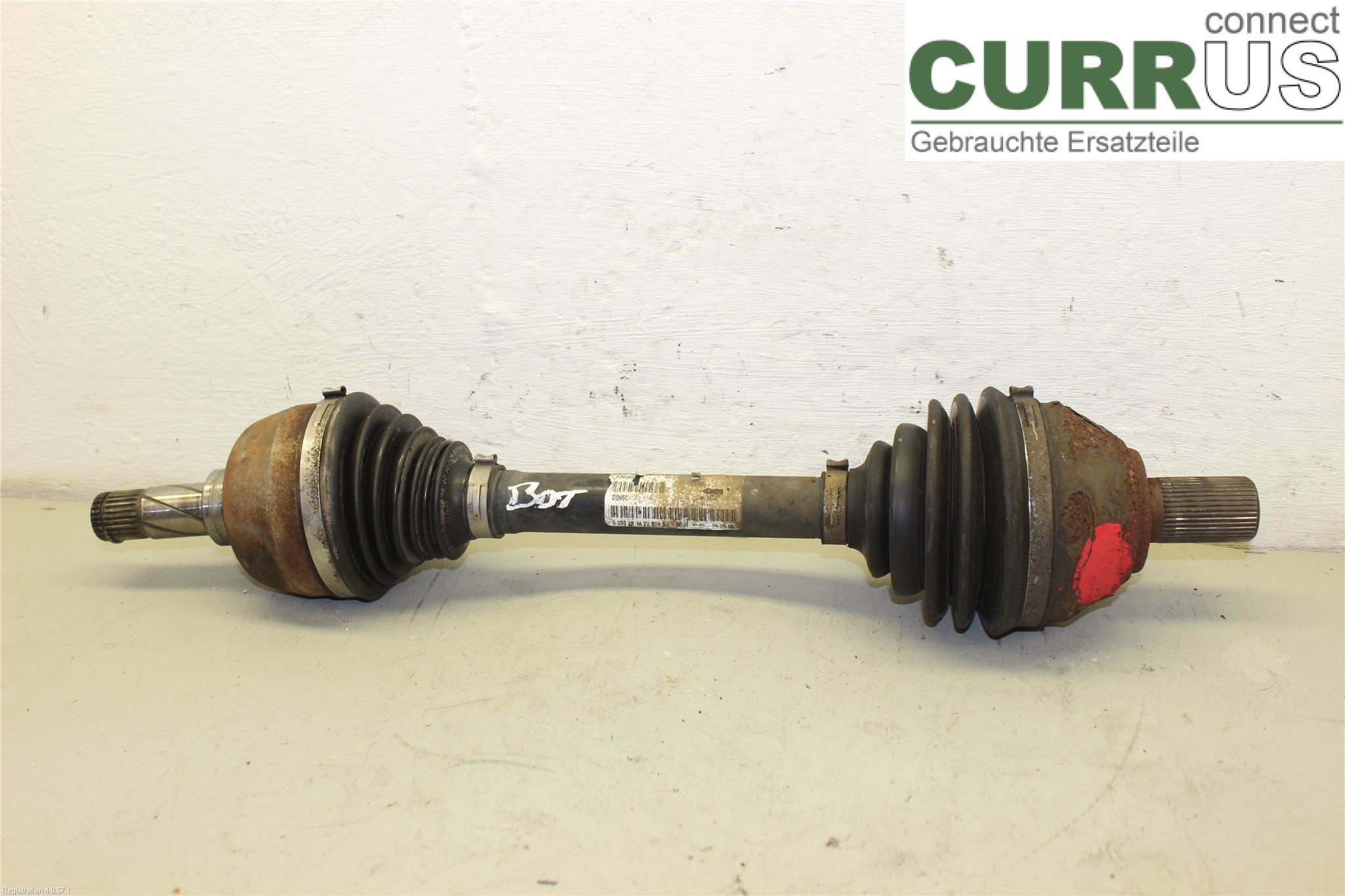 FORD S-MAX  06-15 Przedni most (4x4) 1457601 HUWA