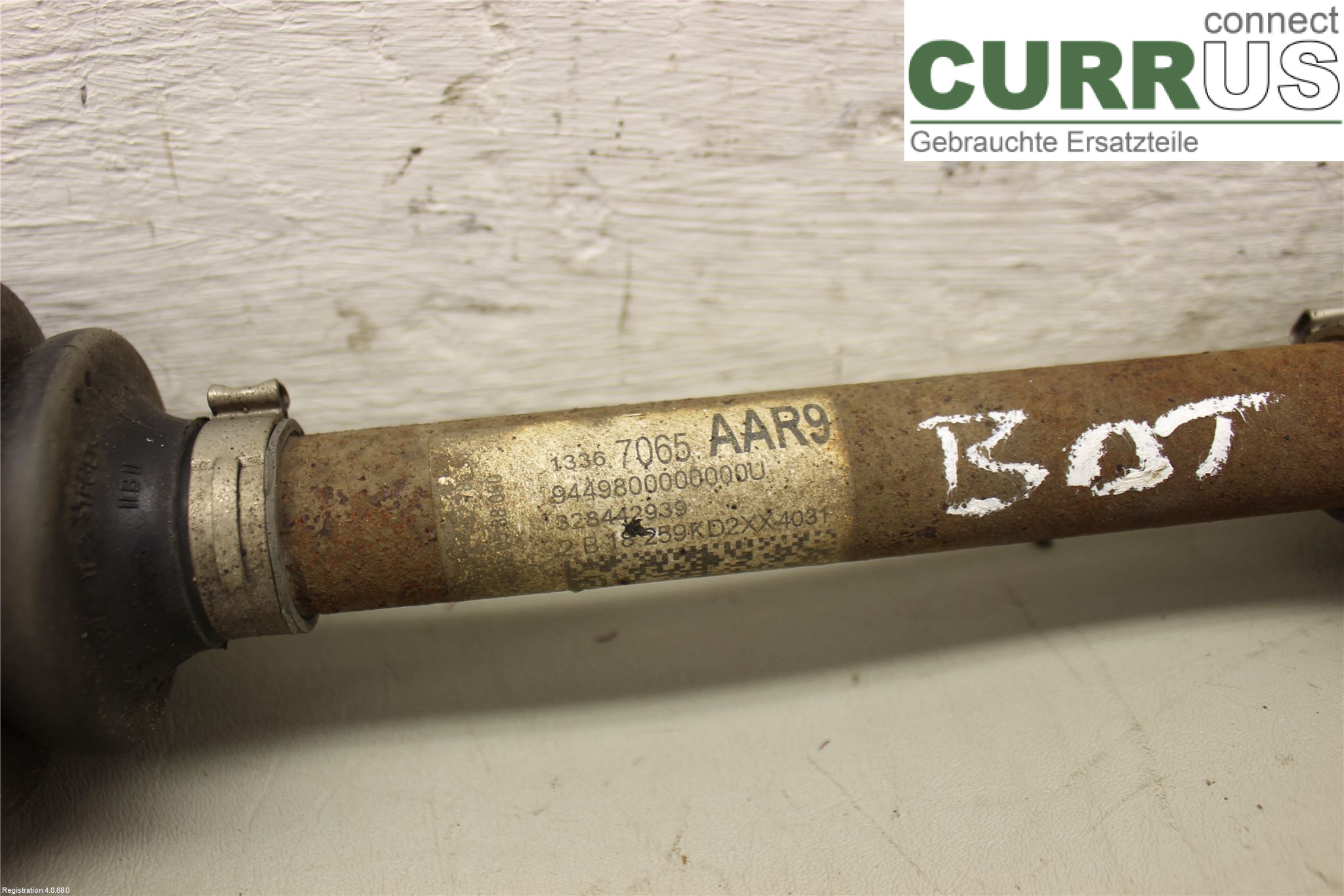 OPEL ASTRA K  16- Front axle assembly (4WD) 95522359 B16SHT