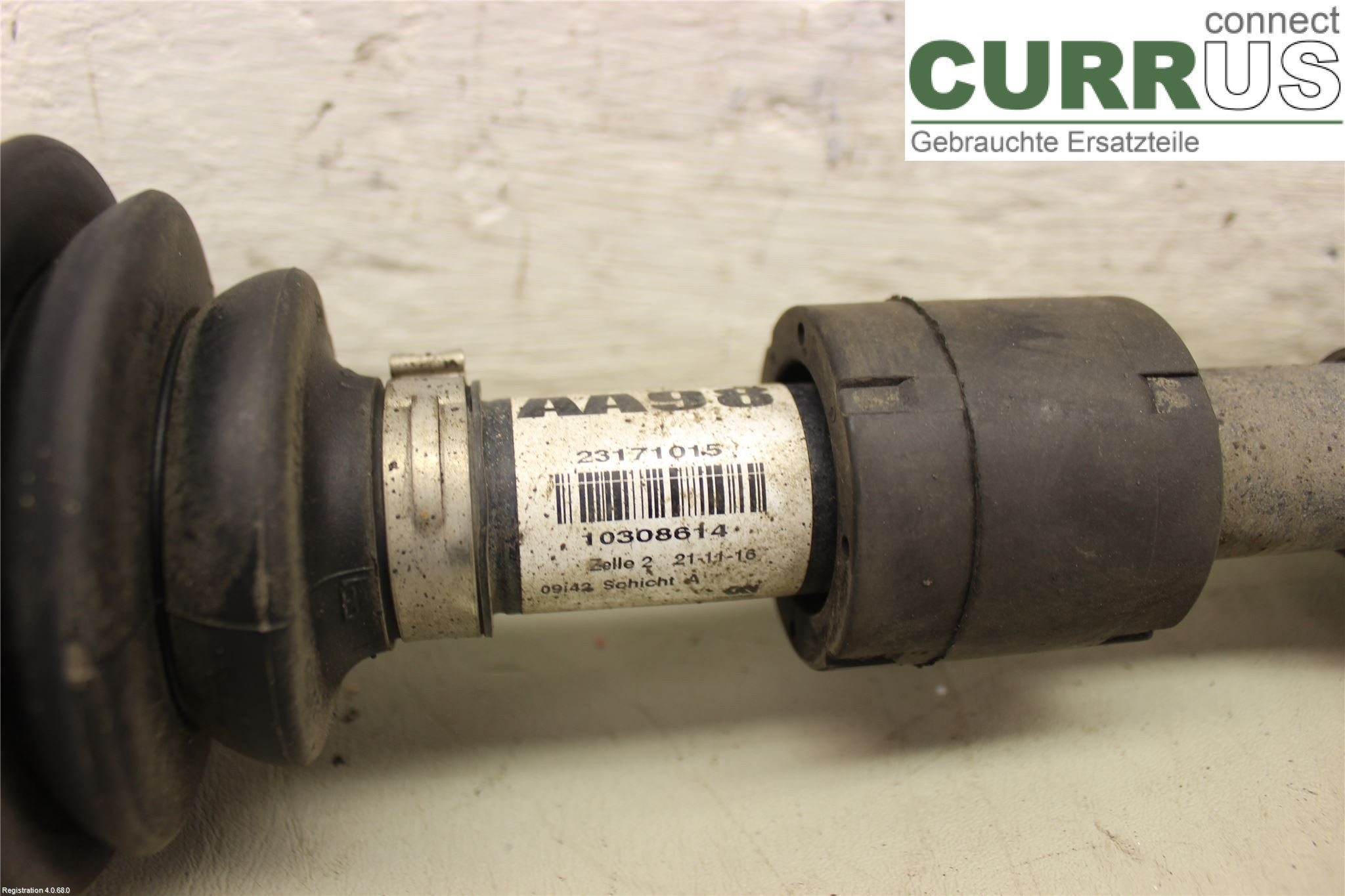 OPEL INSIGNIA  09-16 Front axle assembly (4WD) 95523426 B20DTH
