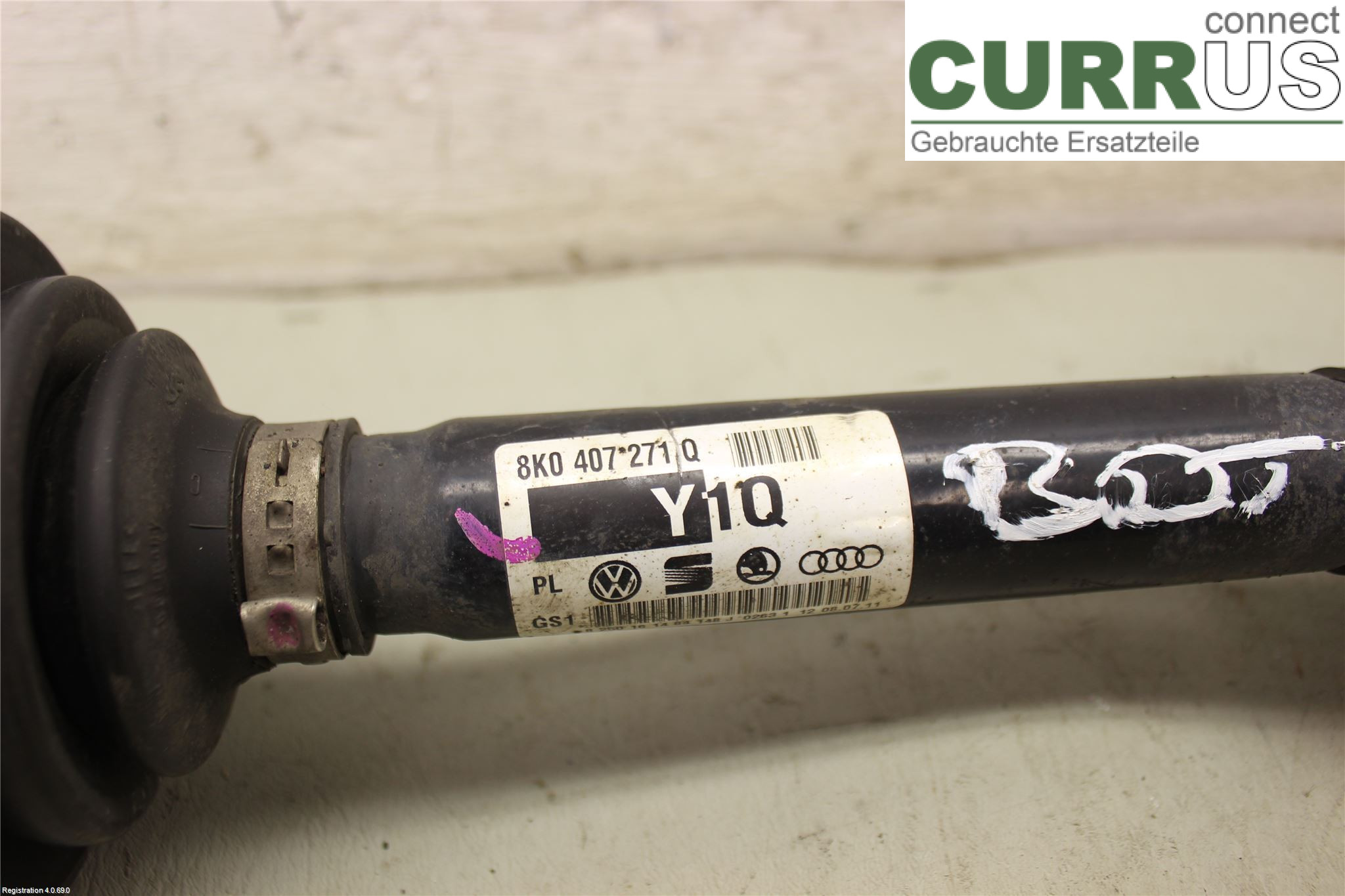 AUDI A4/S4  08-11 Transmission parts 8K0407451LX CJCB
