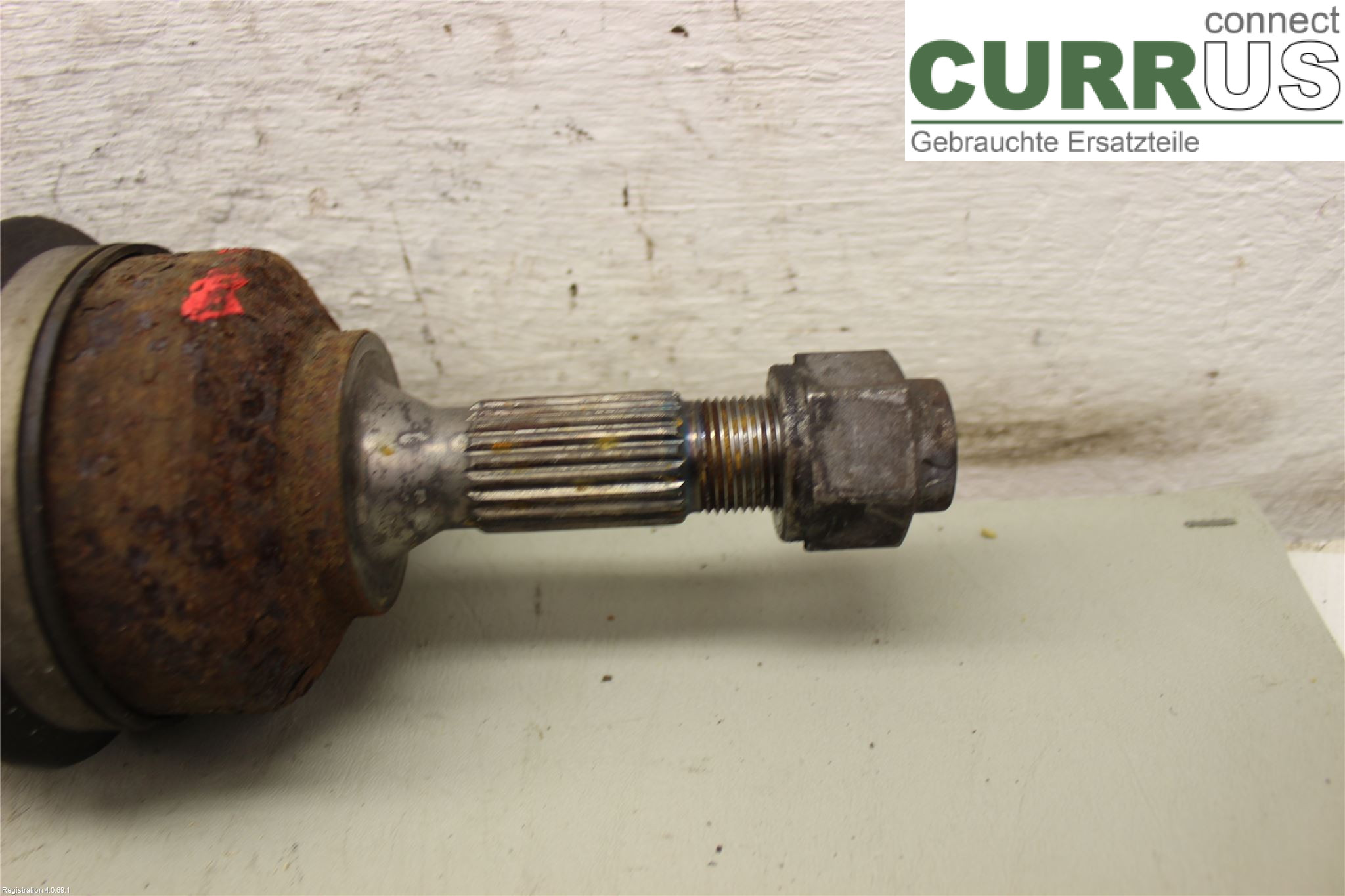 PEUGEOT 207 Front axle assembly (4WD) 3272PV 