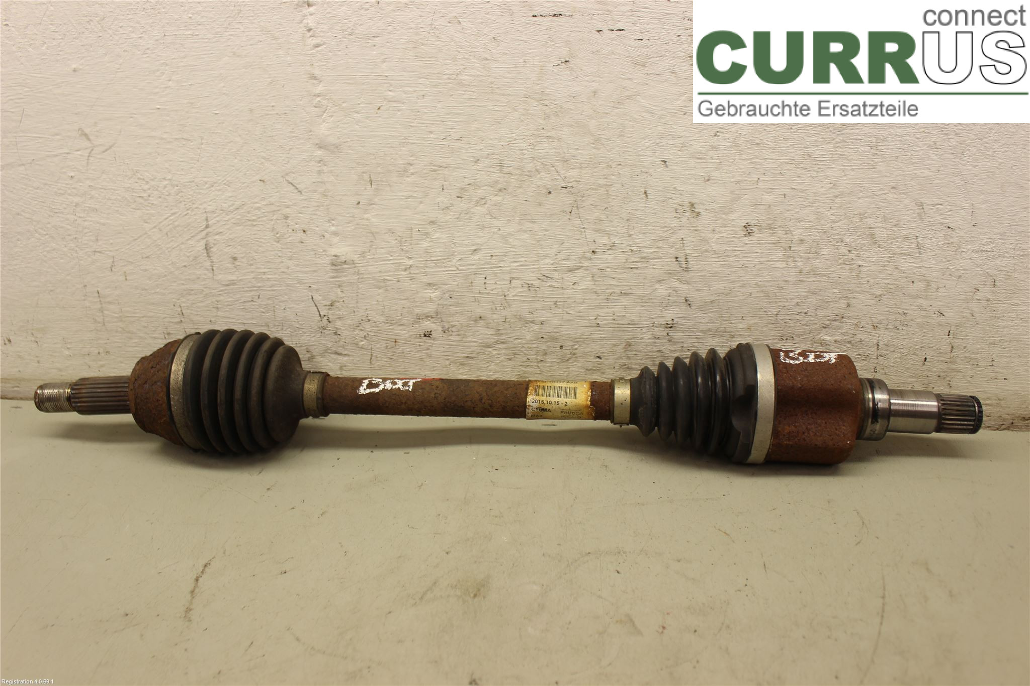 FORD FIESTA  13-17 Front axle assembly (4WD) 2002895 P4JD