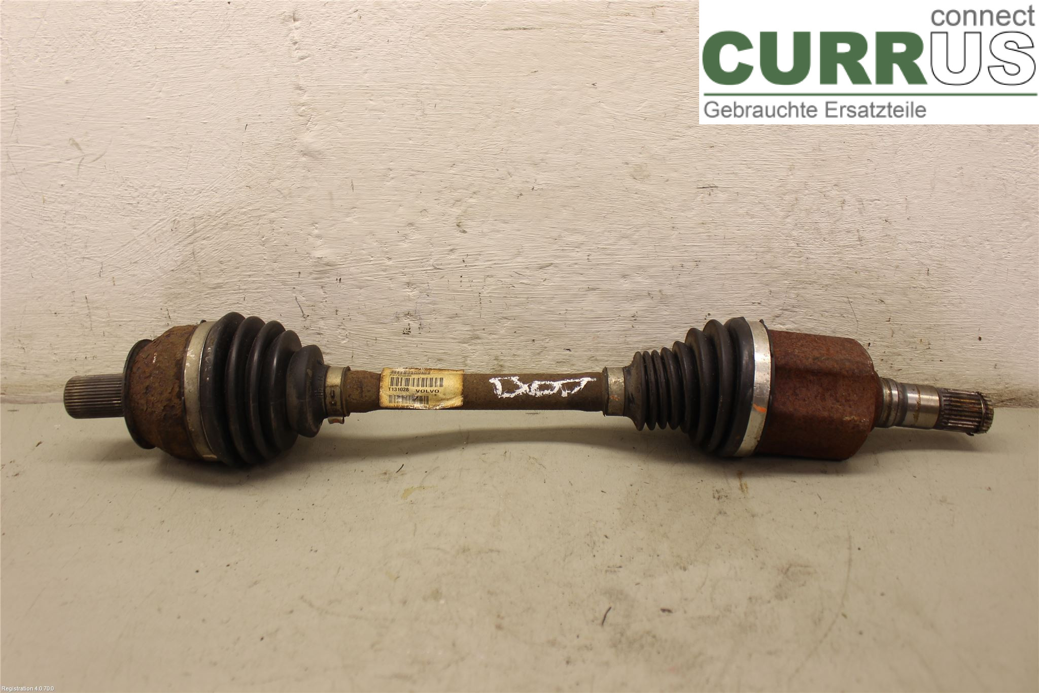 VOLVO V60  14-18 Front axle assembly (4WD) 36001874 D4162T
