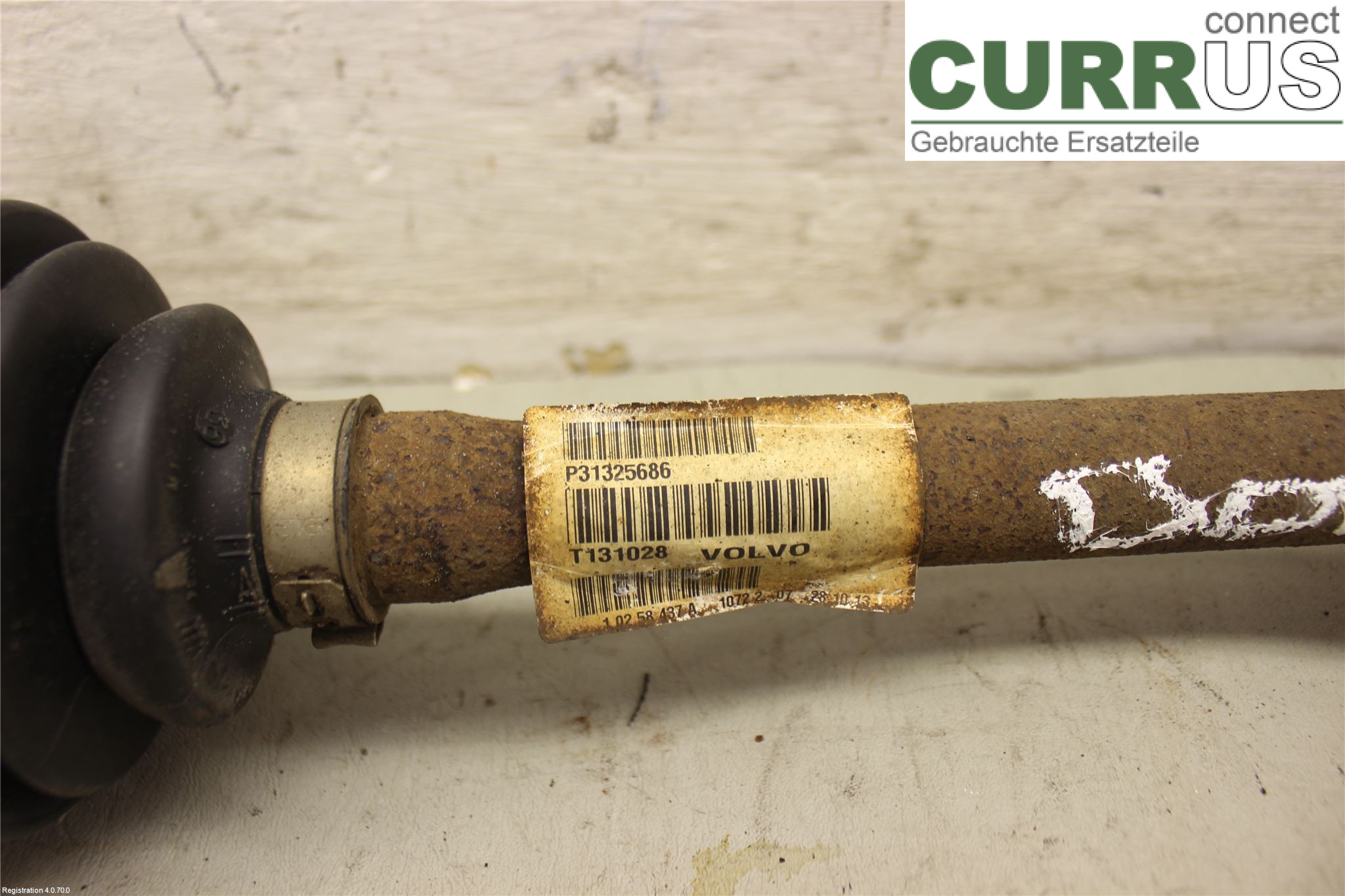 VOLVO V60  14-18 Front axle assembly (4WD) 36001874 D4162T