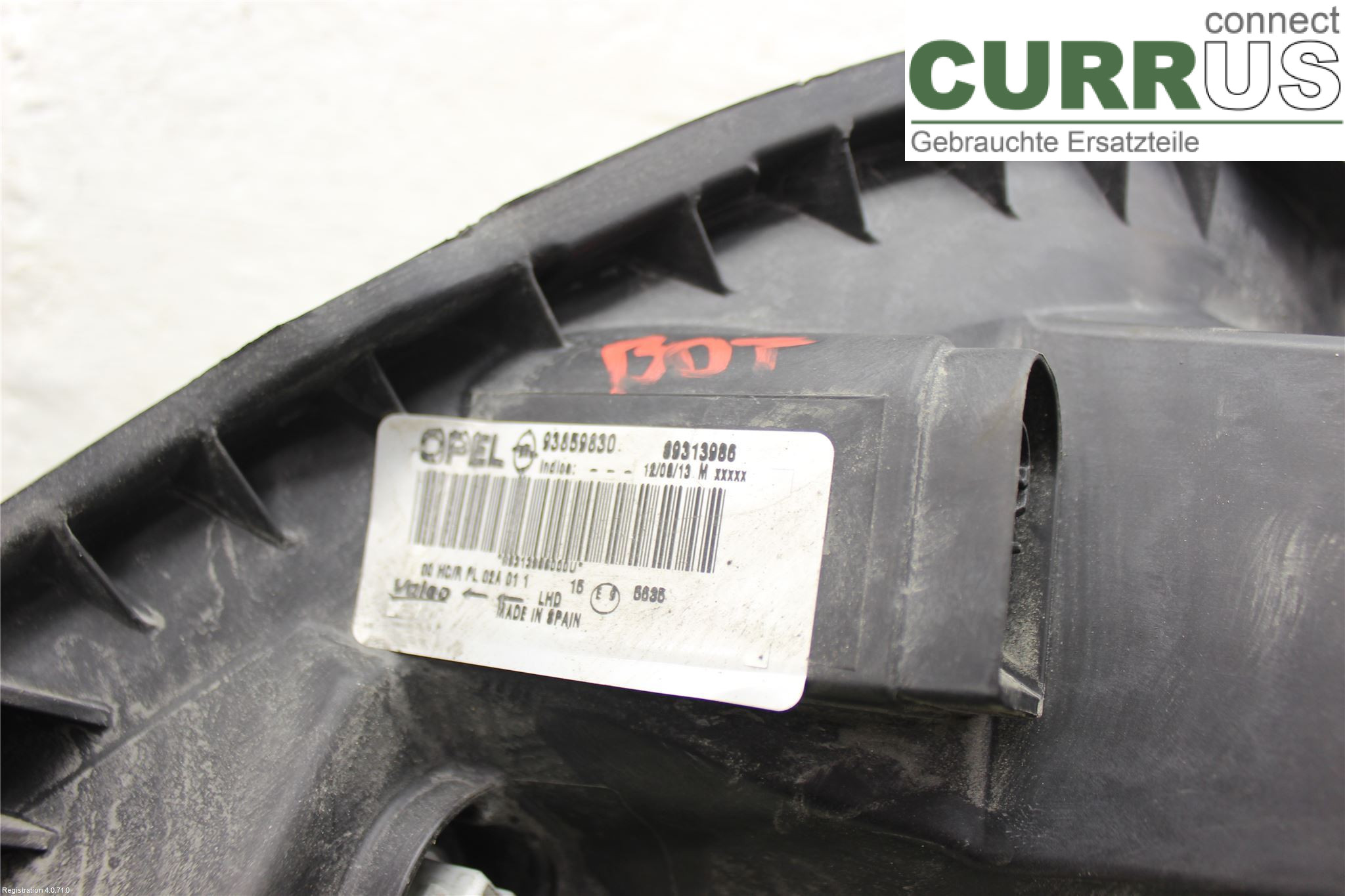 OPEL VIVARO 01-14 Manuel gearkasse 5-trins 93859830 M9R-780