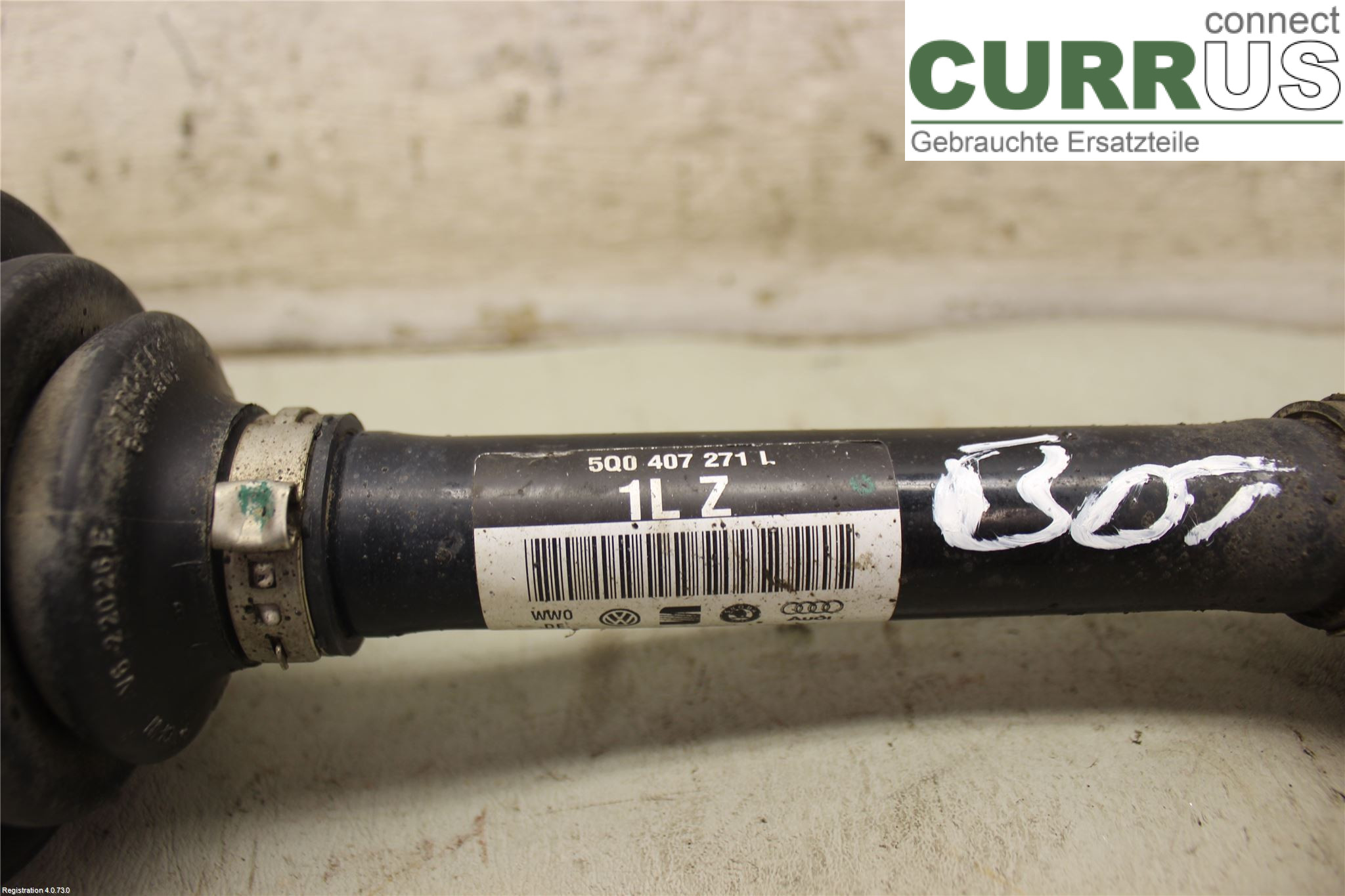 SKODA OCTAVIA  13-20 Front axle assembly (4WD) 5Q0407761X CUPA