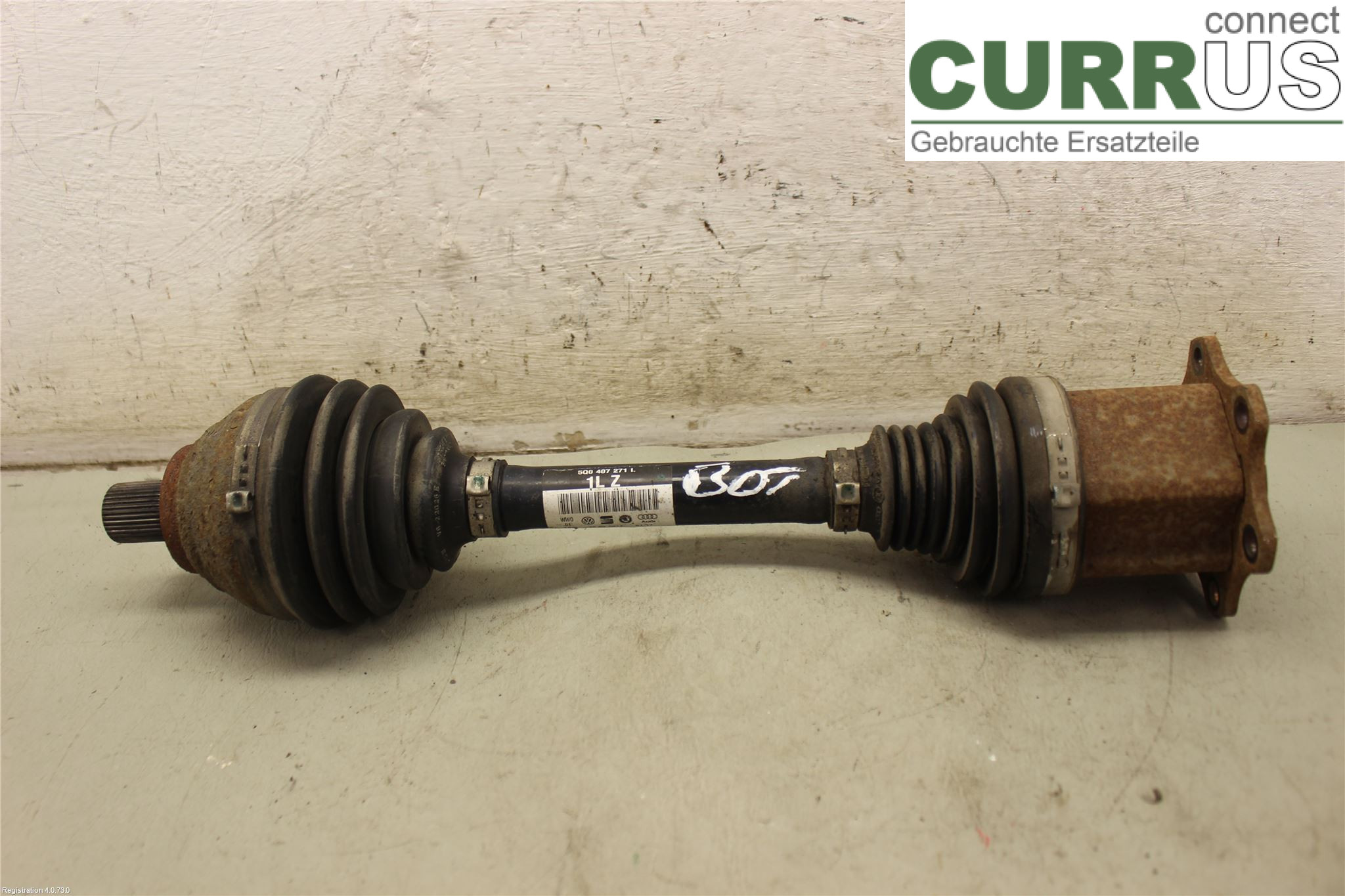 SKODA OCTAVIA  13-20 Front axle assembly (4WD) 5Q0407761X CUPA