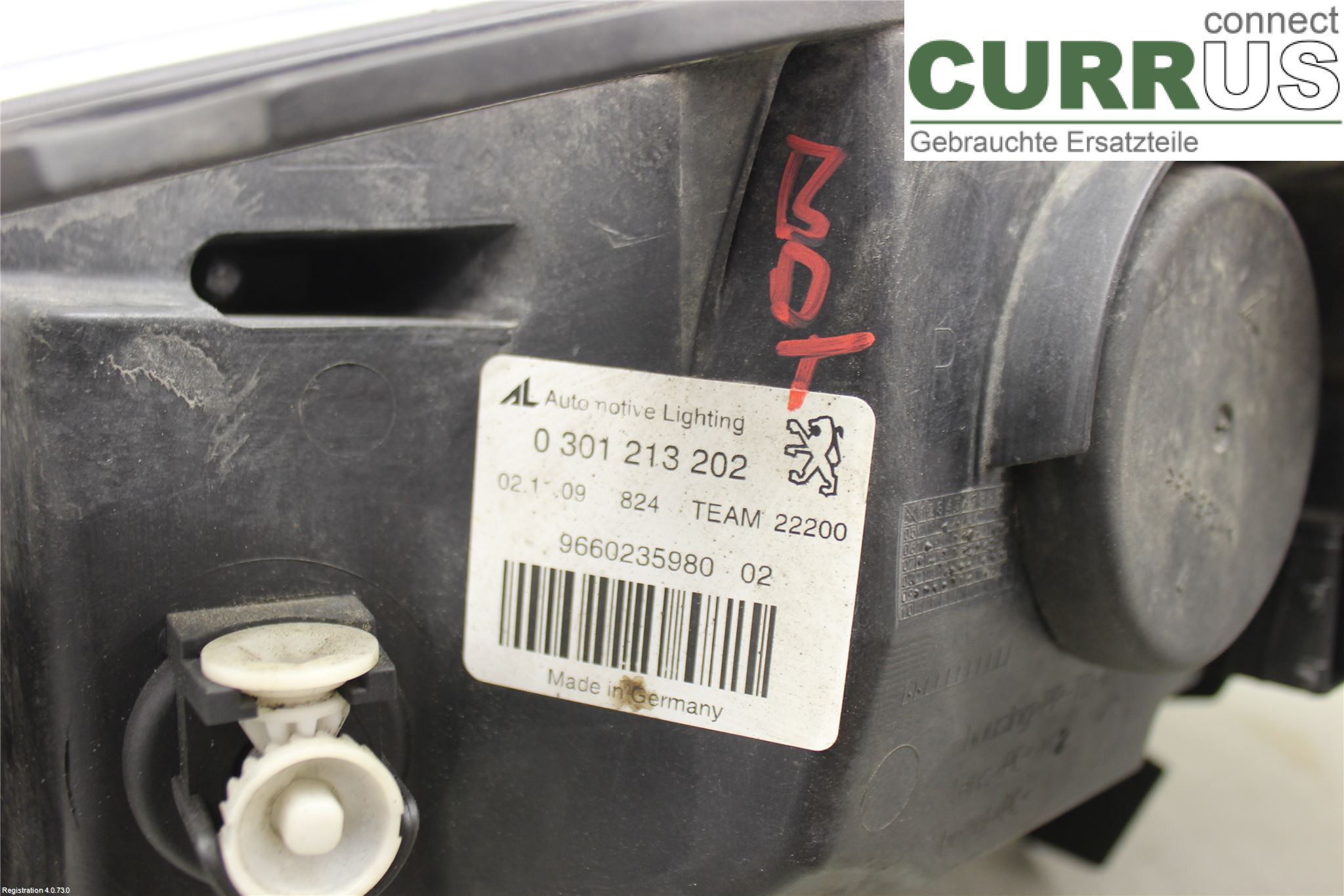 PEUGEOT 407 Manual gearbox (5-speed) 620690 RFJ