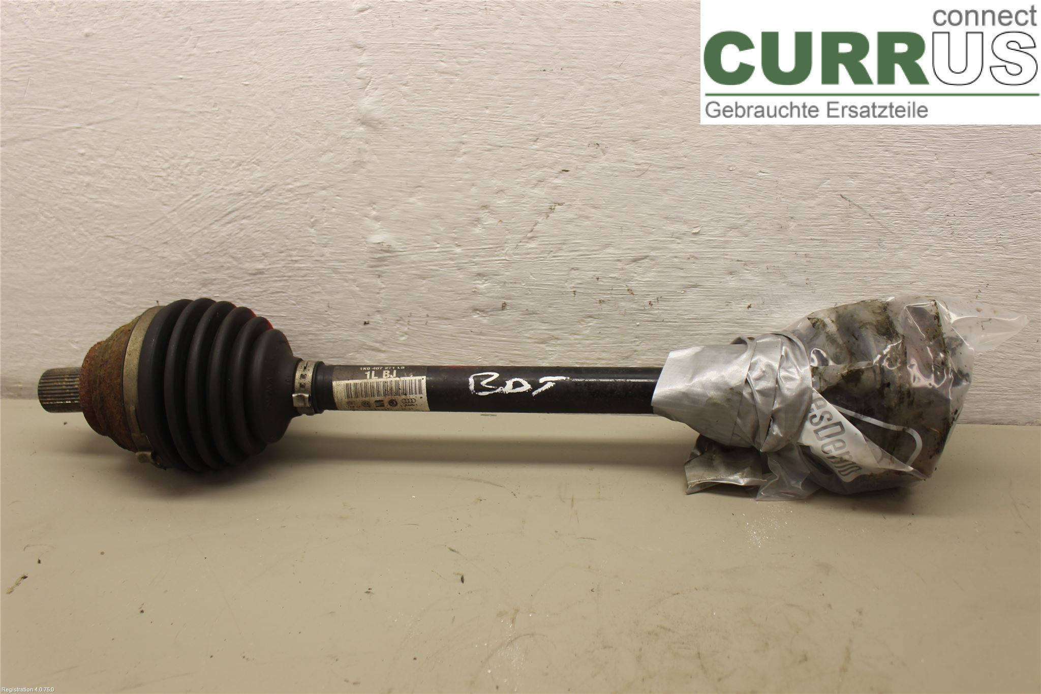 VW CADDY  11-15 Front axle assembly (4WD) 1K0407763KX CAYE