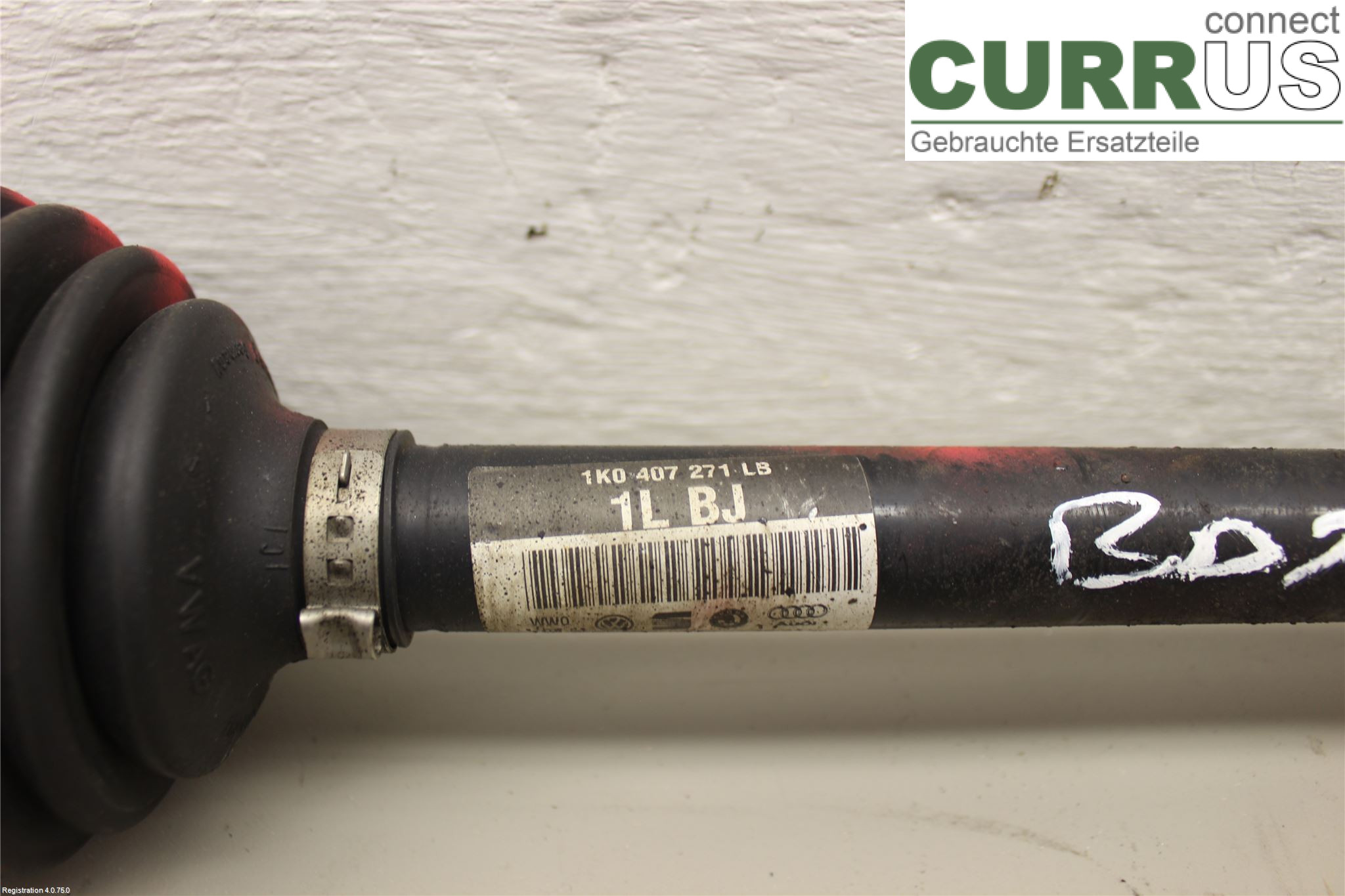 VW CADDY  11-15 Front axle assembly (4WD) 1K0407763KX CAYE