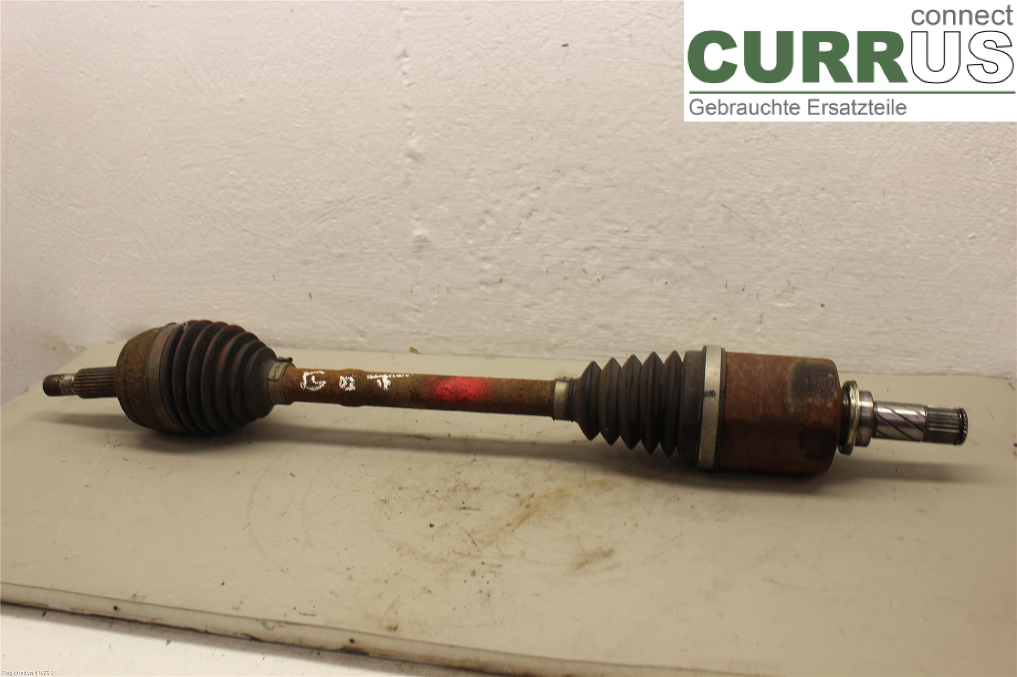 DACIA DUSTER  10-17 Front axle assembly (4WD) 391016491R H5F-404