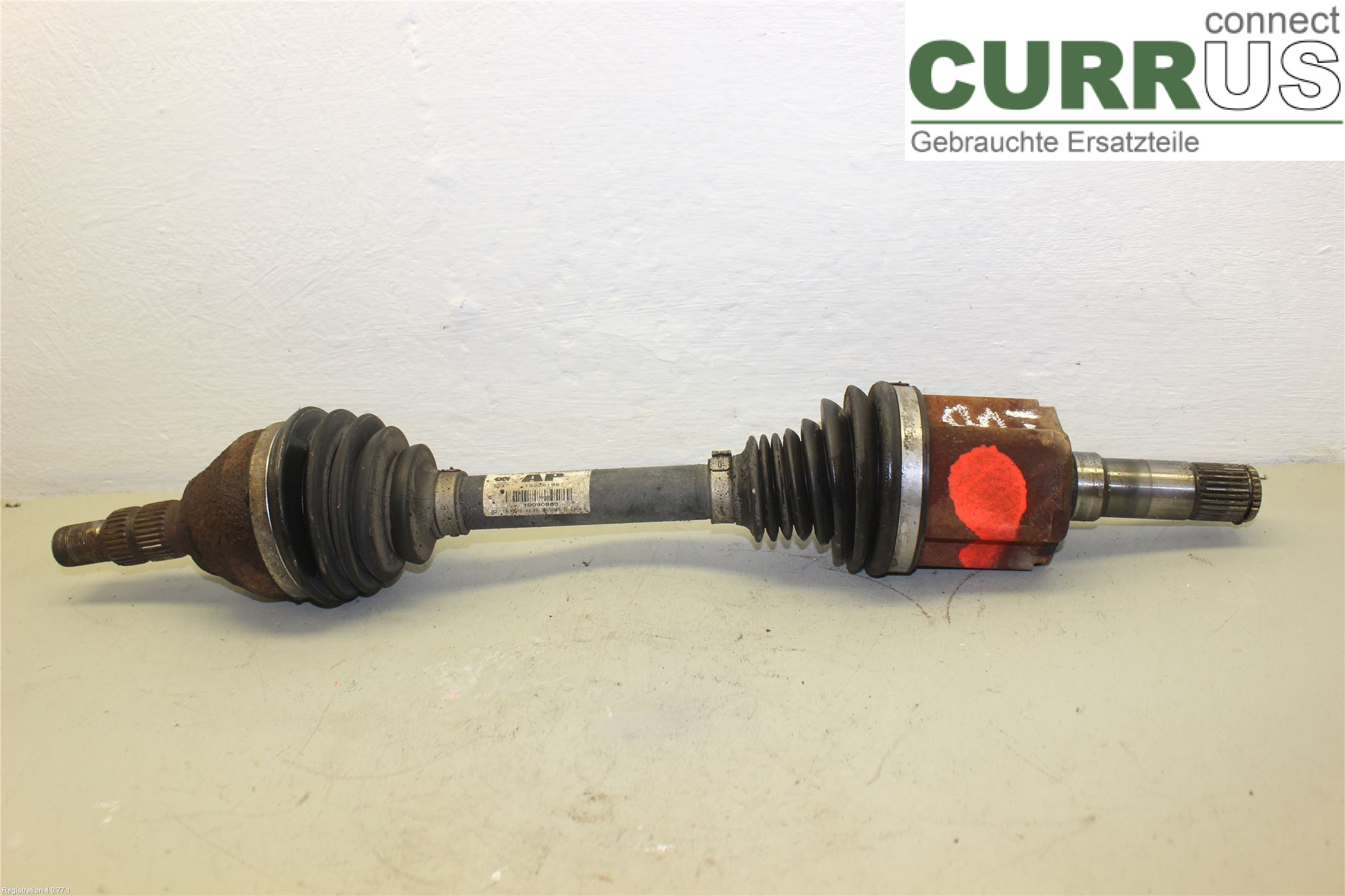 OPEL INSIGNIA  09-16 Front axle assembly (4WD) 93169653 A20DTH