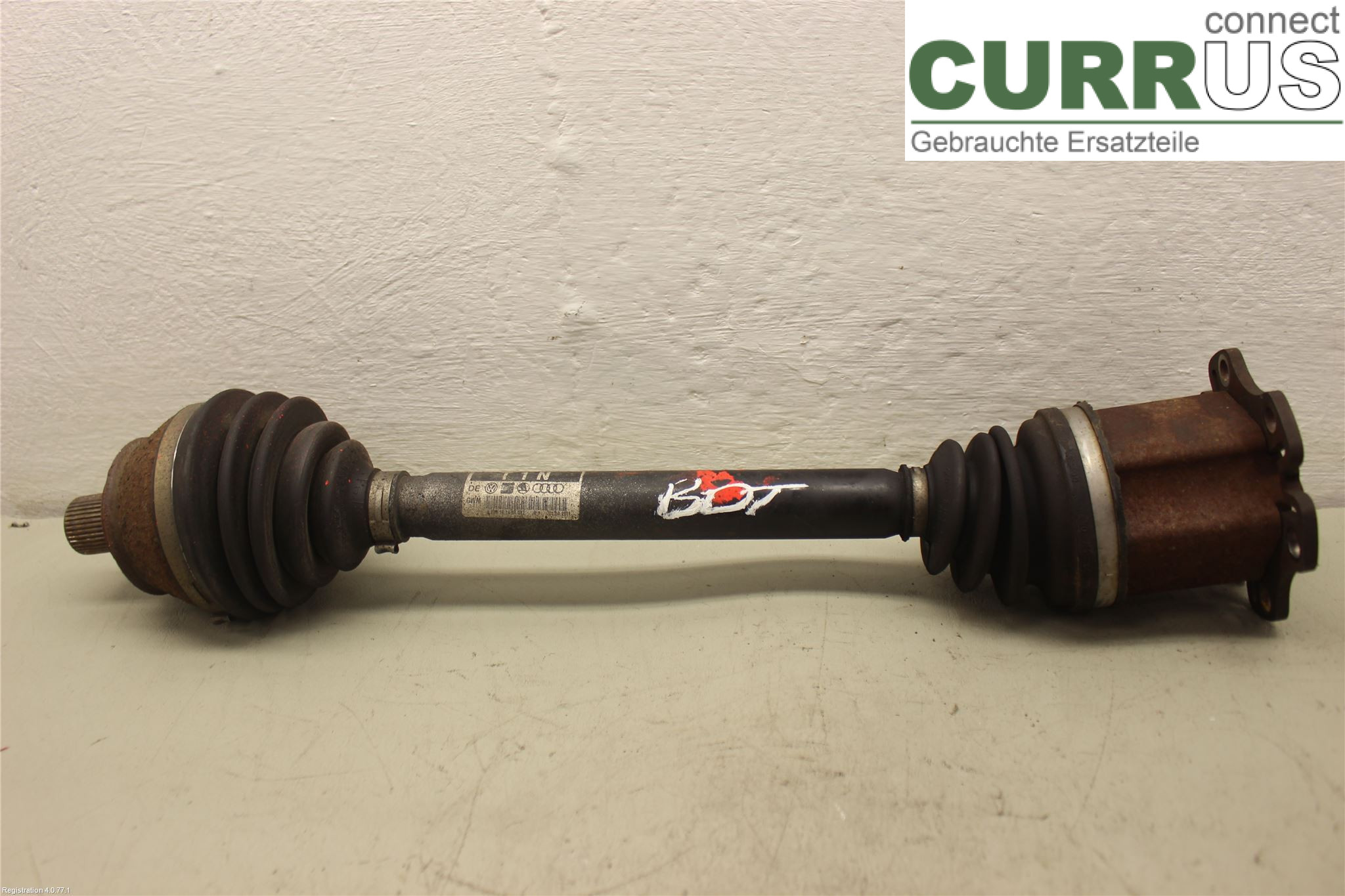 AUDI A6/S6     05-11 Front axle assembly (4WD)   4F0 407 451 CX CAHA