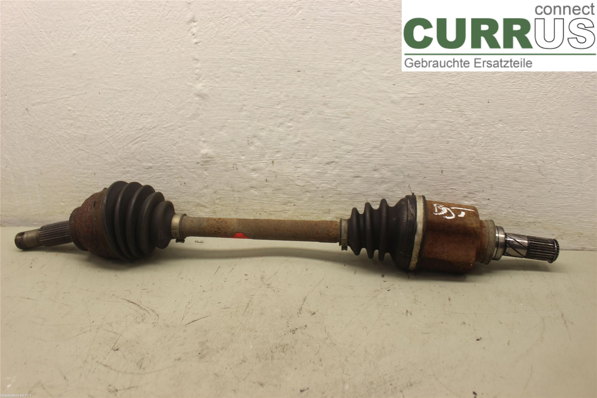 NISSAN NV200 / NV200 COMBI Front axle assembly (4WD) 39101BJ40A K9K