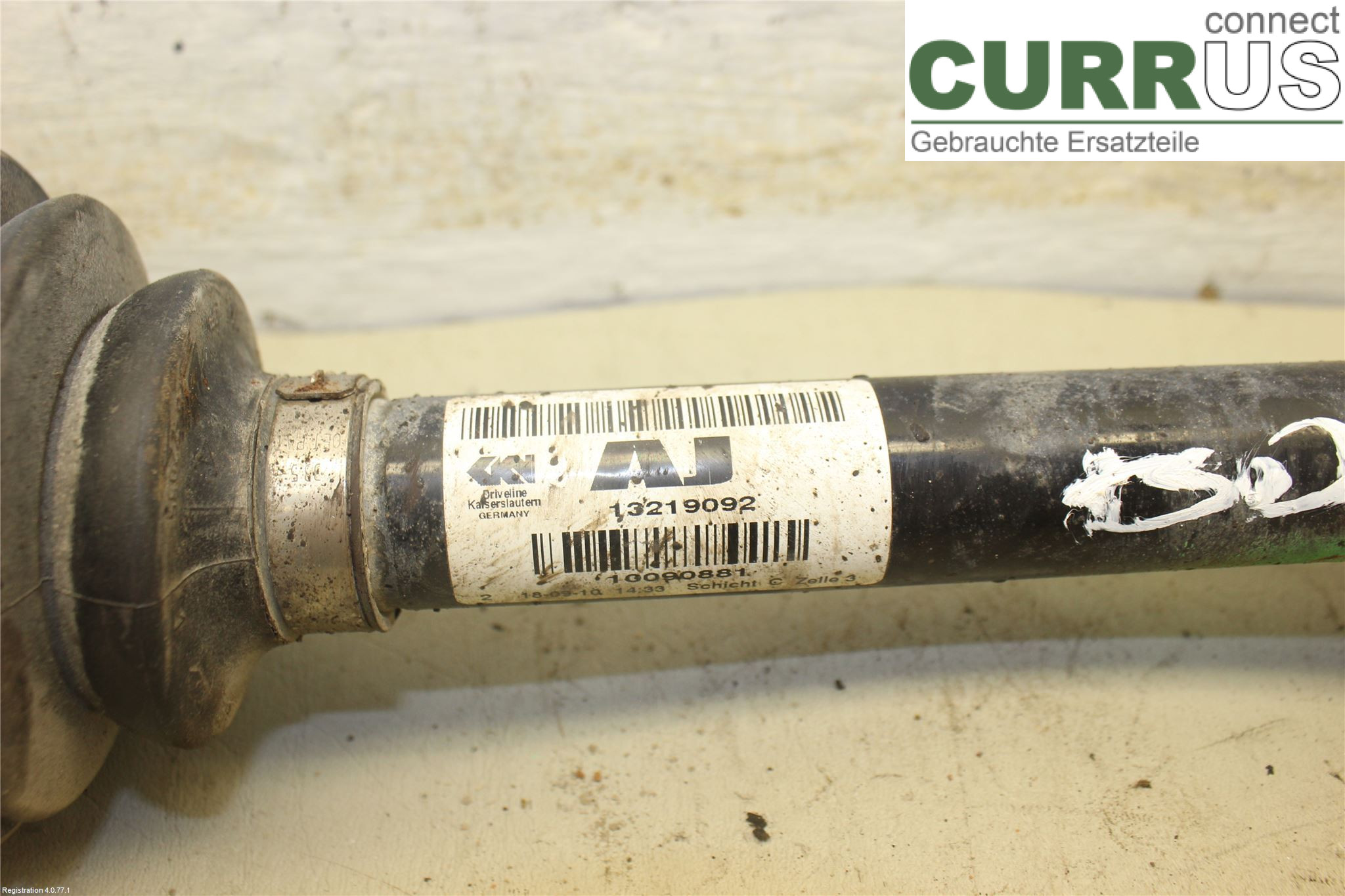 OPEL INSIGNIA  09-16 Pièces de transmission 13348258 A20NFT