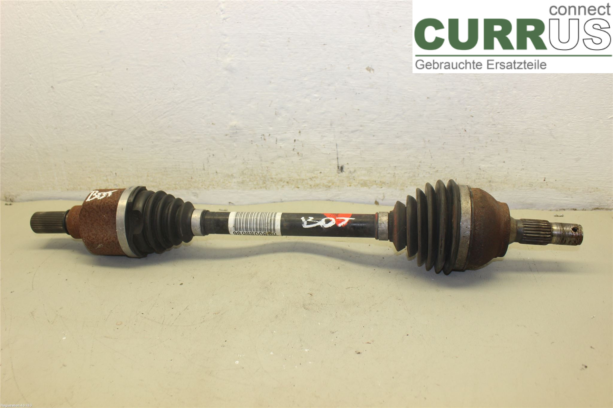 CITROEN C3 17-24 Front axle assembly (4WD) 9808800680 HNS