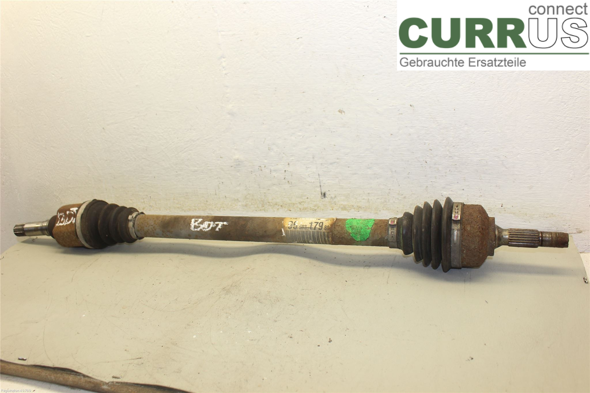 PEUGEOT 207 Części układu napędowego 3273QA 8FS, 8FP