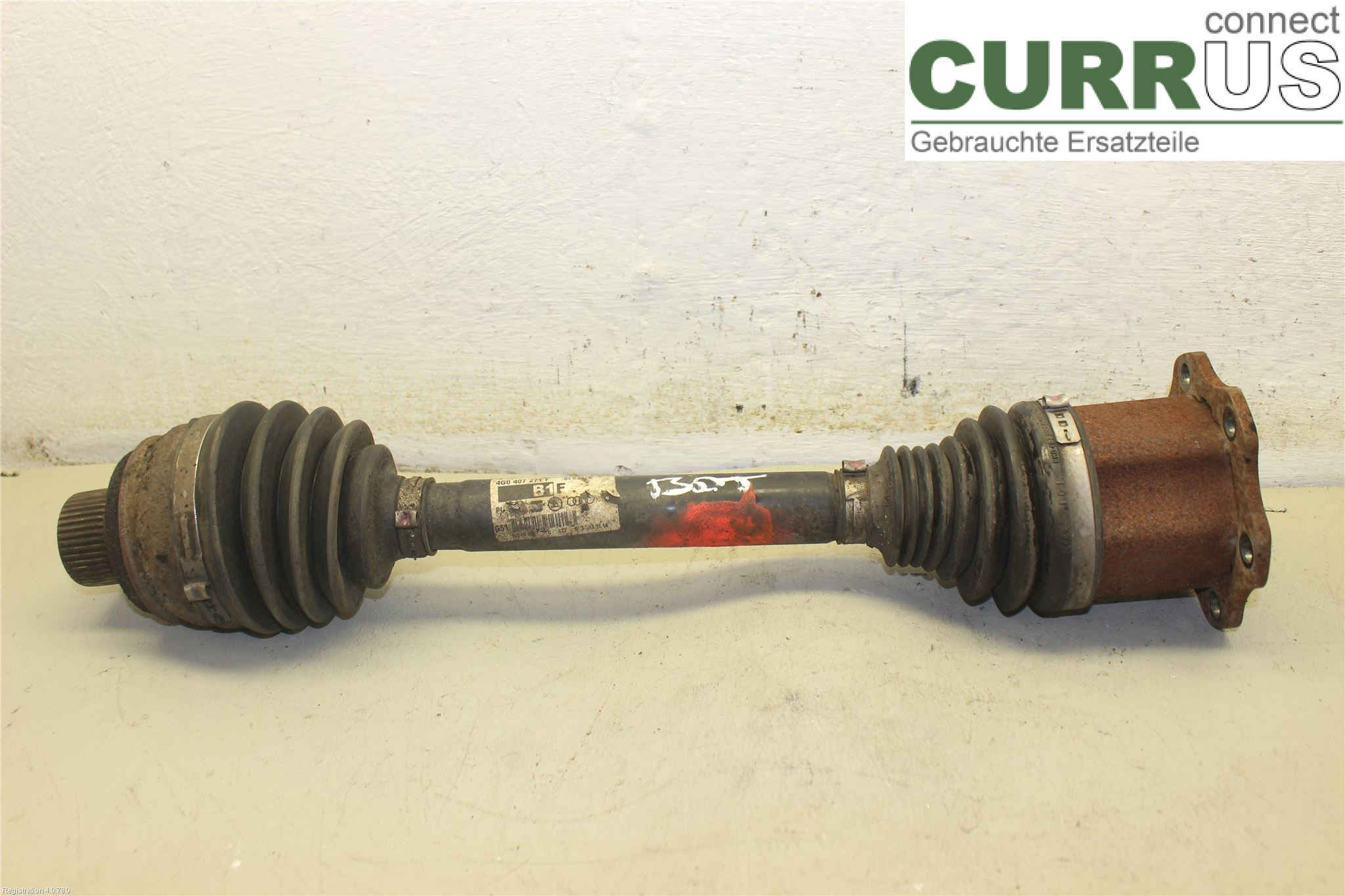 AUDI A6 ALLROAD 4G 12-18 Front axle assembly (4WD) 4G0407271F CRTE